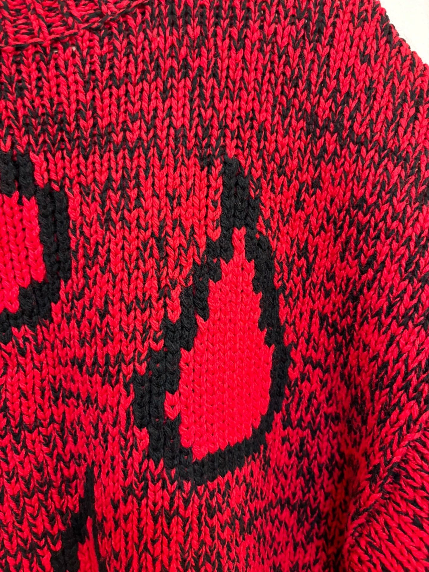 Levi's Levi's LVC Intarsia Wool Boxy Sweater M (Oversized) Size US M / EU 48-50 / 2 - 4 Thumbnail
