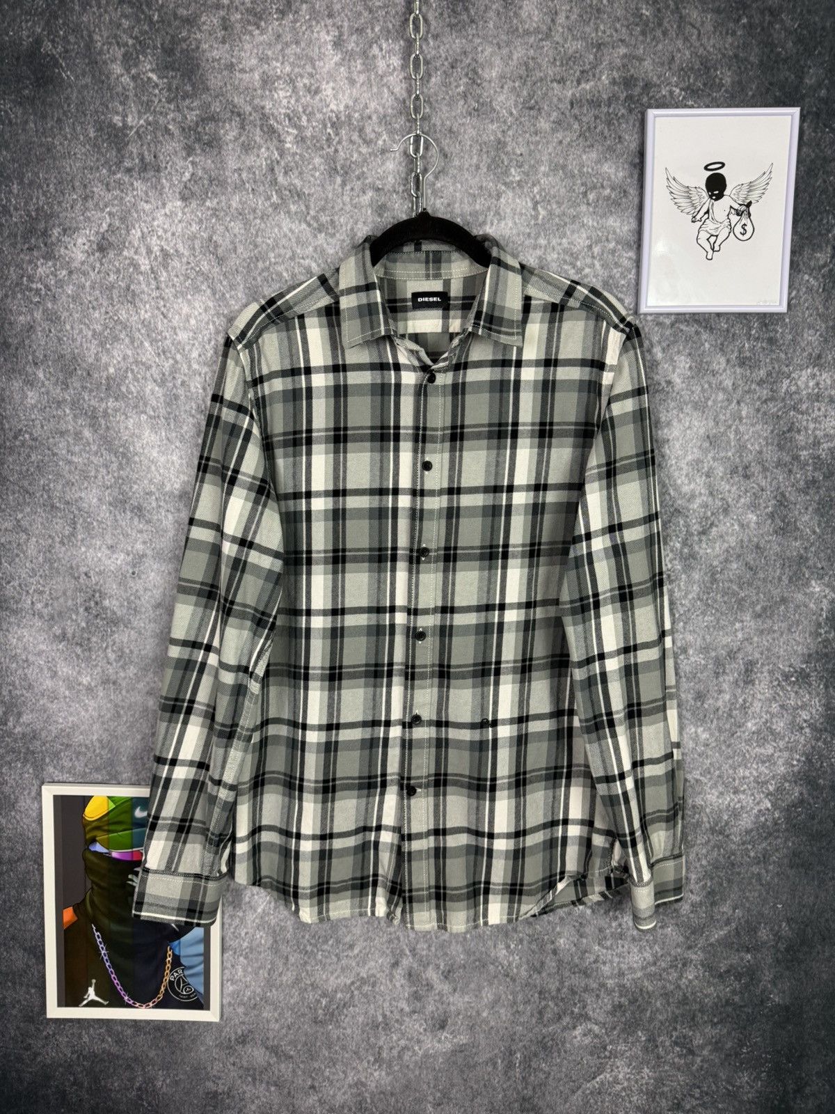 Diesel Shirt diesel men’s size L rare casual y2k sk8 denim Size US L / EU 52-54 / 3 - 1 Thumbnail