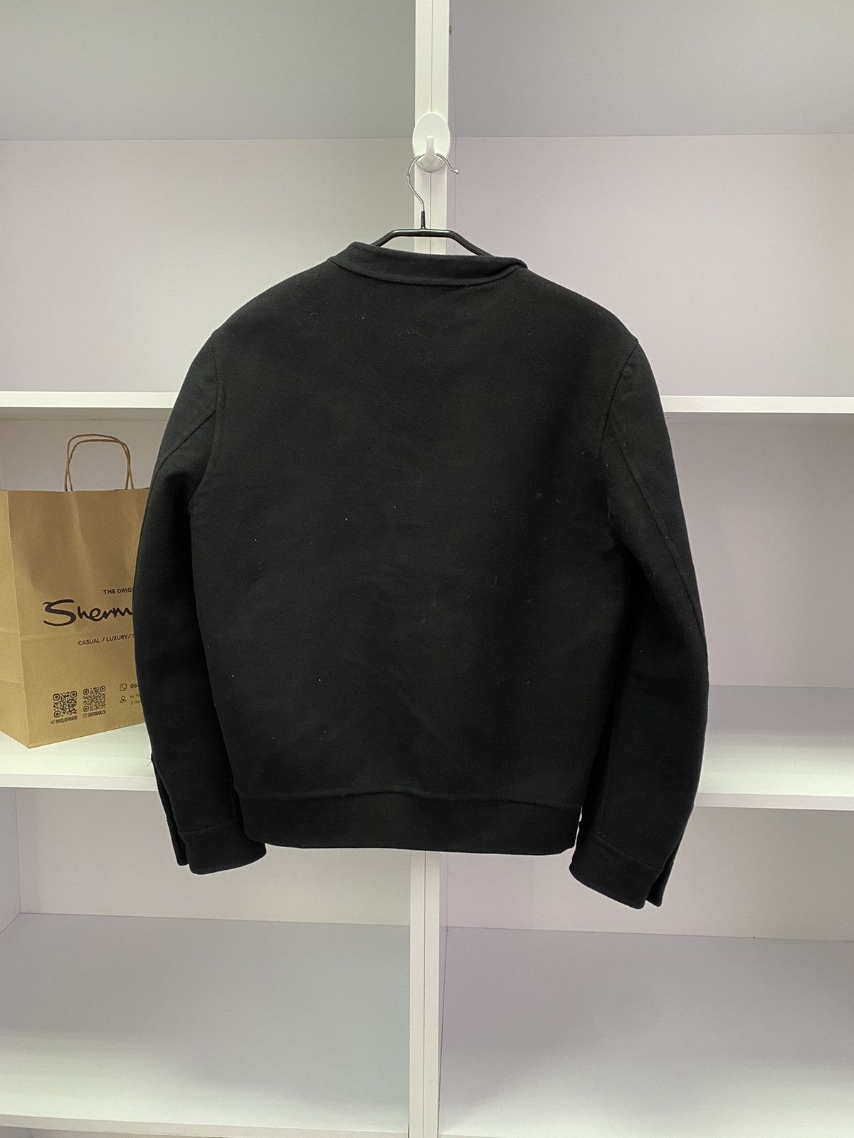 Designer × Fendi × Vintage Vintage Fendi Black Luxury Bomber Jacket Size US M / EU 48-50 / 2 - 13 Thumbnail