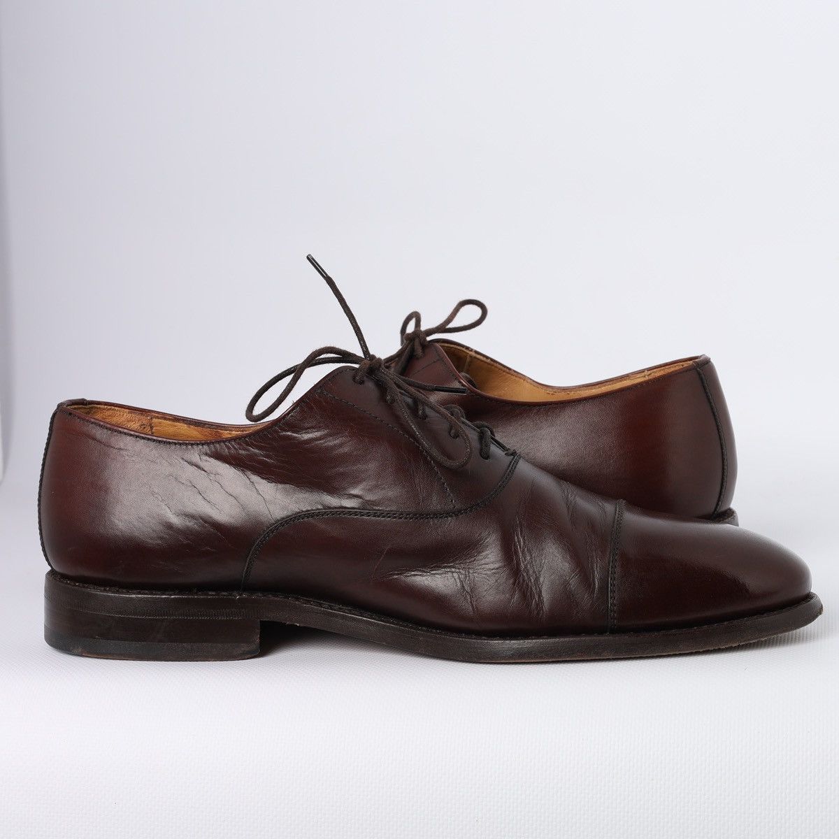 Other John Crocket Goodyear Welted Brown Leather Shoes Oxford Size US 10 / EU 43 - 9 Thumbnail