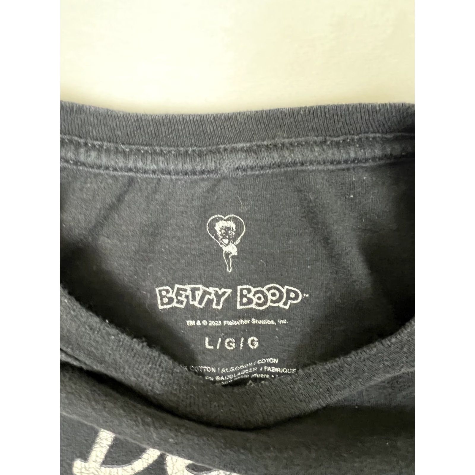 Etro Betty Boop T-Shirt Black Size Large Graphic Print Crew Neck Short Sleeve Unisex Adults Motorcycle Biker Vintage Tru-Classic Size US M / EU 48-50 / 2 - 6 Thumbnail