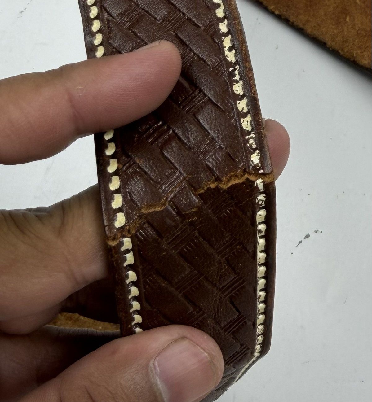 Grateful Dead vintage grateful dead big buckle belt tc53 Size 36 - 7 Thumbnail
