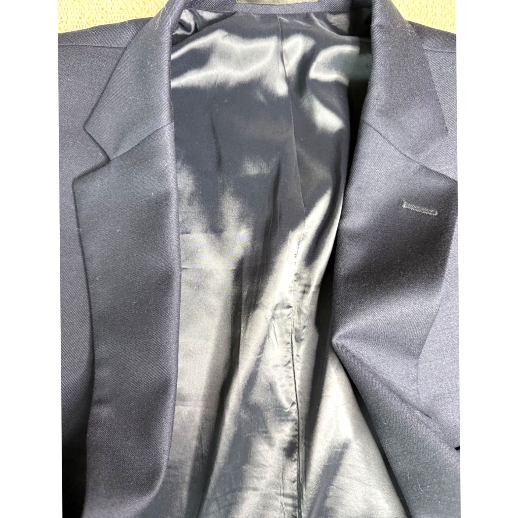 Ralph Lauren Lauren Ralph Lauren Blazer Wool Navy Gold Buttons Mens 46R Blazer Classic Fit Blazer Navy Gold Buttons Mens 46R Size 46R - 3 Thumbnail