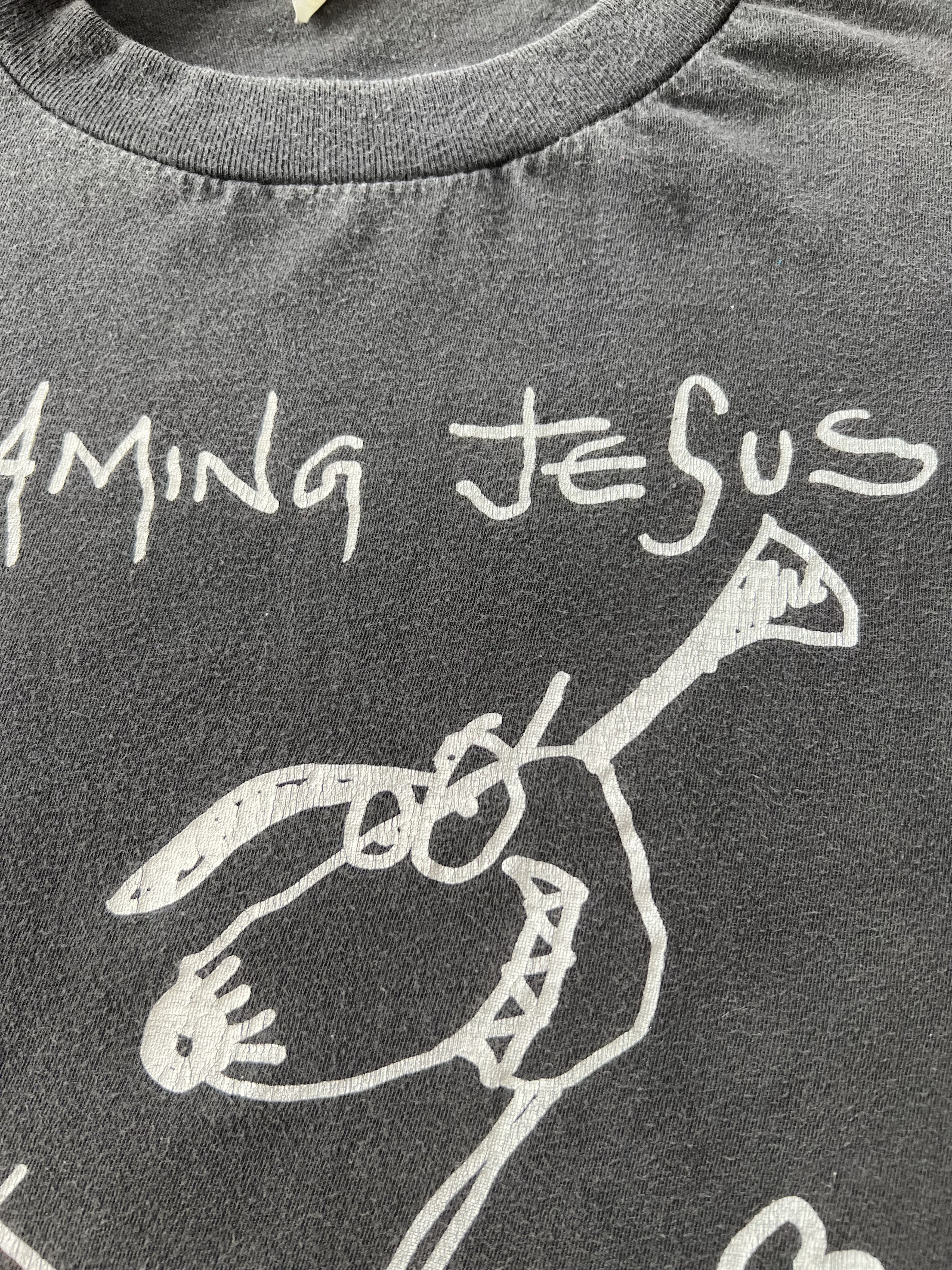 Band Tees Vintage 90 Creaming Jesus Bark Gothic Rock Band T-shirt Size US XL / EU 56 / 4 - 7 Thumbnail