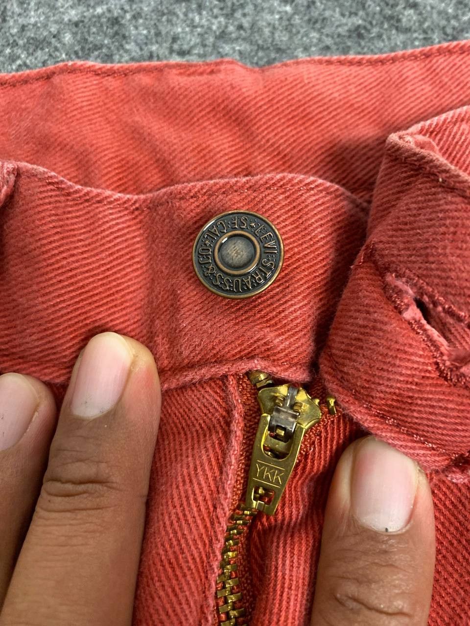 Levi's levis 552 red brick denim nice design Size US 28 / EU 44 - 9 Thumbnail
