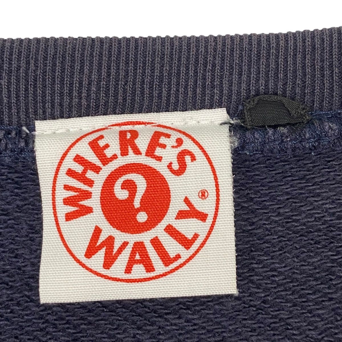 Vintage Vintage Where’s Wally Sweatshirt Crewneck Navy Blue Size S Size US S / EU 44-46 / 1 - 6 Thumbnail