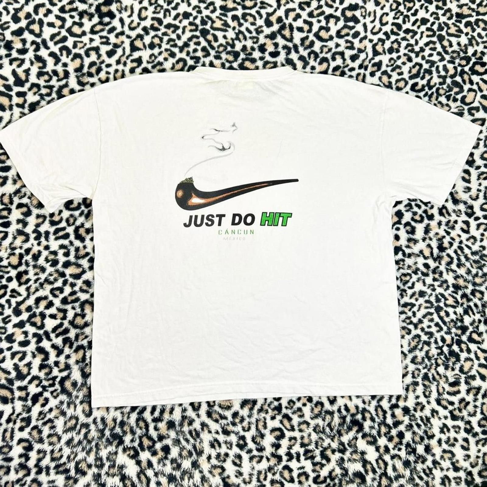 Nike Vtg Just Do Hit Nike Humor Tee Size XXL Size US XXL / EU 58 / 5 - 3 Thumbnail