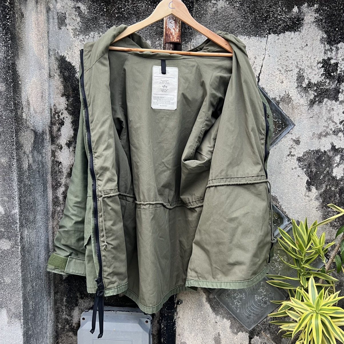 Alpha Industries “VINTAGE” ALPHA INDUSTRIES HOODED PARKA JACKET Size US L / EU 52-54 / 3 - 4 Thumbnail