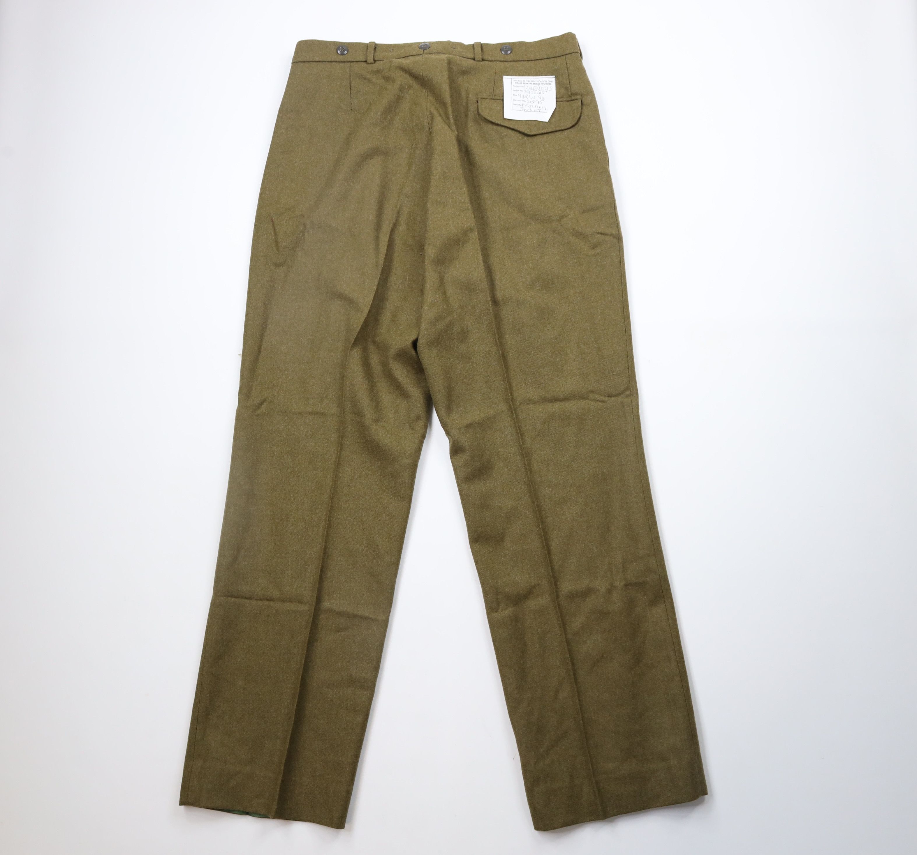 Vintage Deadstock Vintage 90s Australia Military Combat Pants Green Size US 34 / EU 50 - 7 Thumbnail