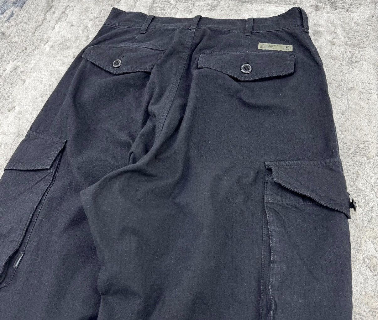 Neighborhood NEIGHBORHOOD 12AW WIDE CARGO PANTS Cargo Pants J16 Size US 32 / EU 48 - 5 Thumbnail