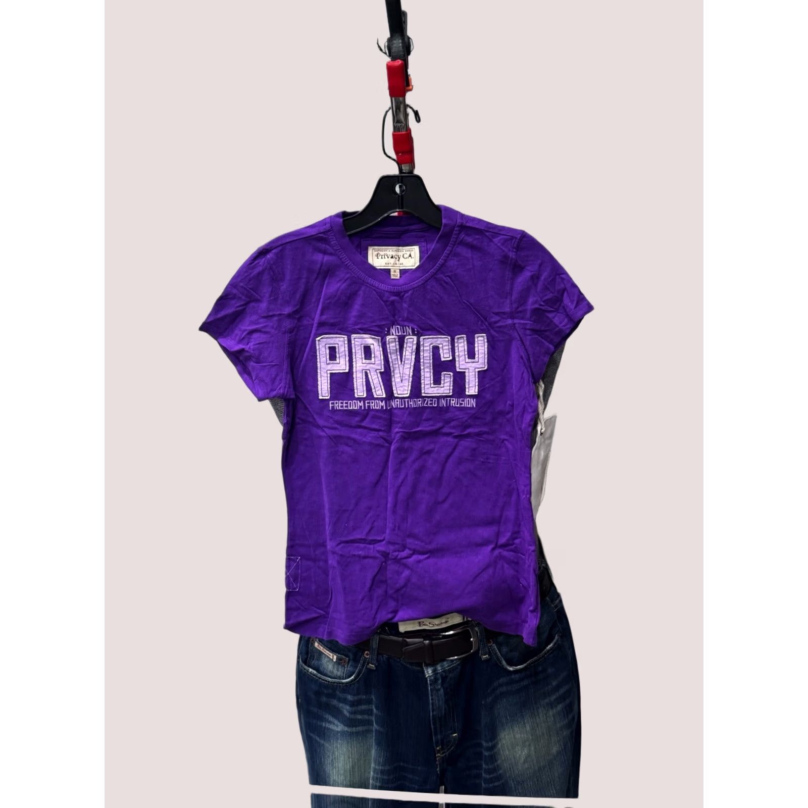 Vintage Privacy California Shirt S Womens Size US S / EU 44-46 / 1 - 1 Thumbnail