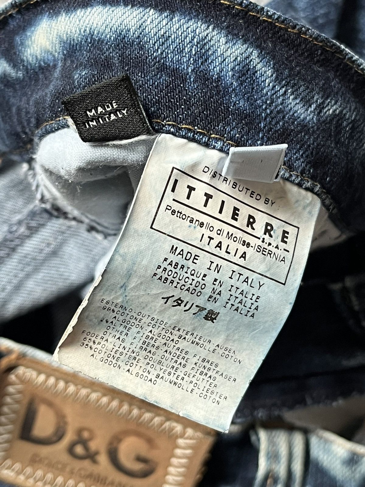 Dolce & Gabbana Dolce & Gabbana Washed Flared Denim Jeans Size US 28 / EU 44 - 8 Thumbnail