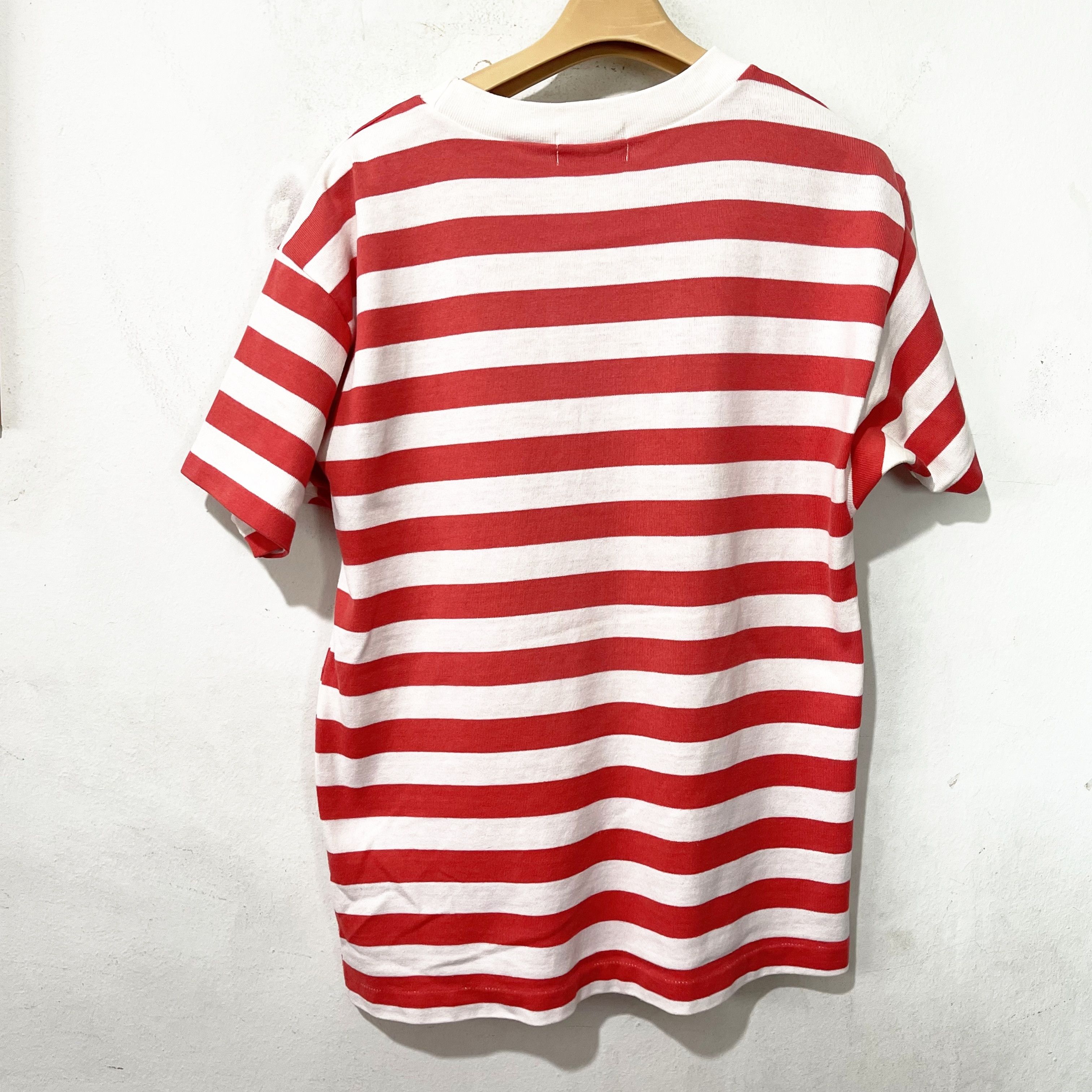 Vintage Vintage 90s Striped Pocket Tee Size US S / EU 44-46 / 1 - 4 Thumbnail