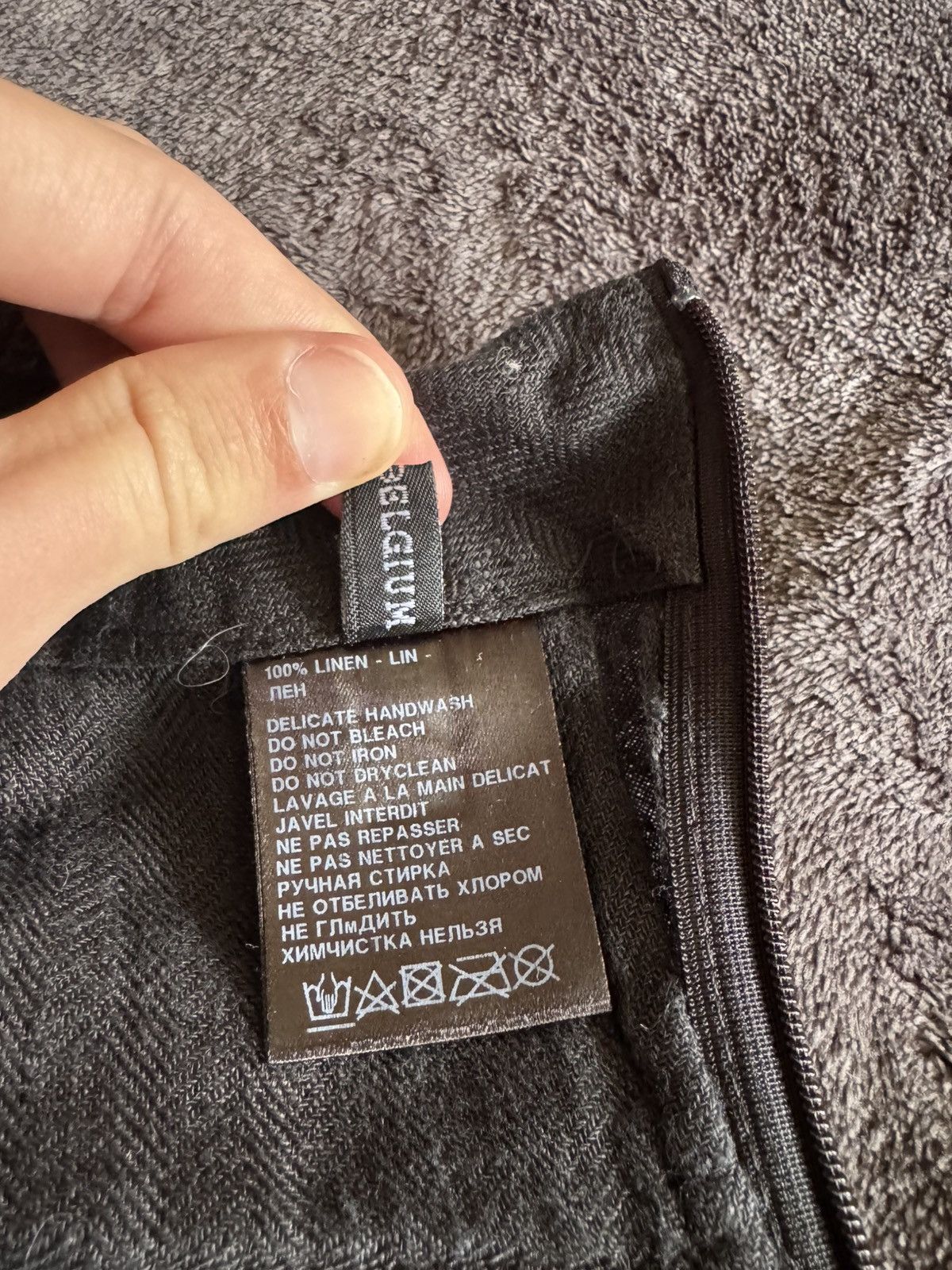 Haider Ackermann HAIDER Ackerman Rare 100% linen asimetrics pants Size US 36 / EU 52 - 13 Thumbnail
