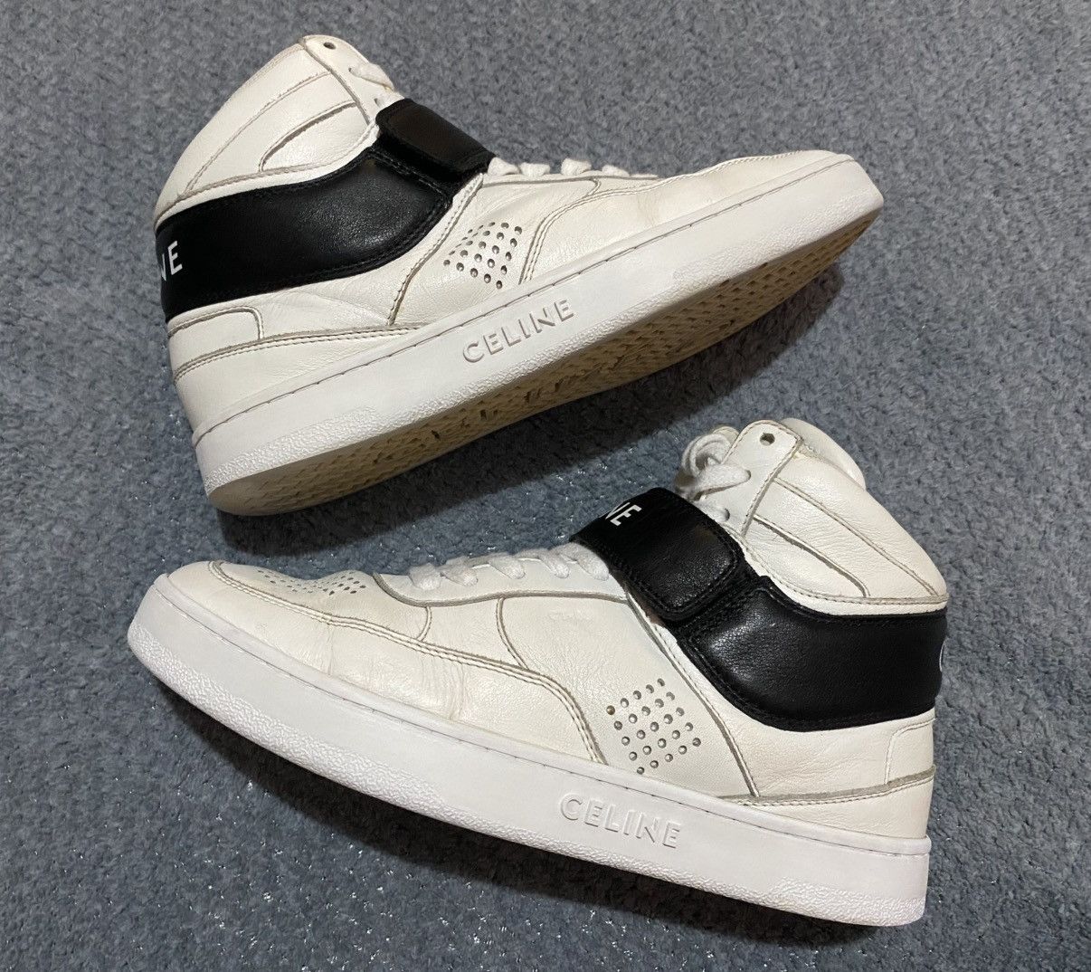 Celine Celine - Hedi Slimane CT.03 FW21 high top sneaker Size US 6 / IT 36 - 3 Thumbnail
