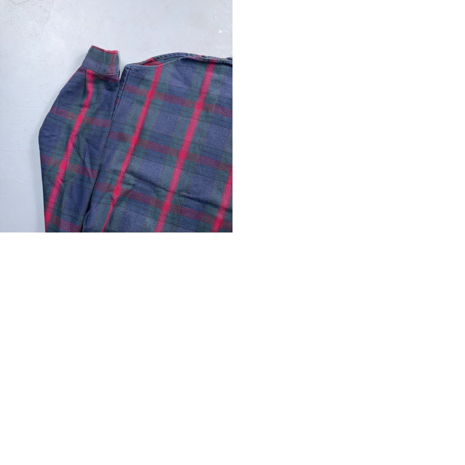 Vintage VINTAGE Five Brother Shirt Mens M Shadow Plaid Flannel USA Red Green 1980s 80s Button-Up Size US M / EU 48-50 / 2 - 9 Thumbnail