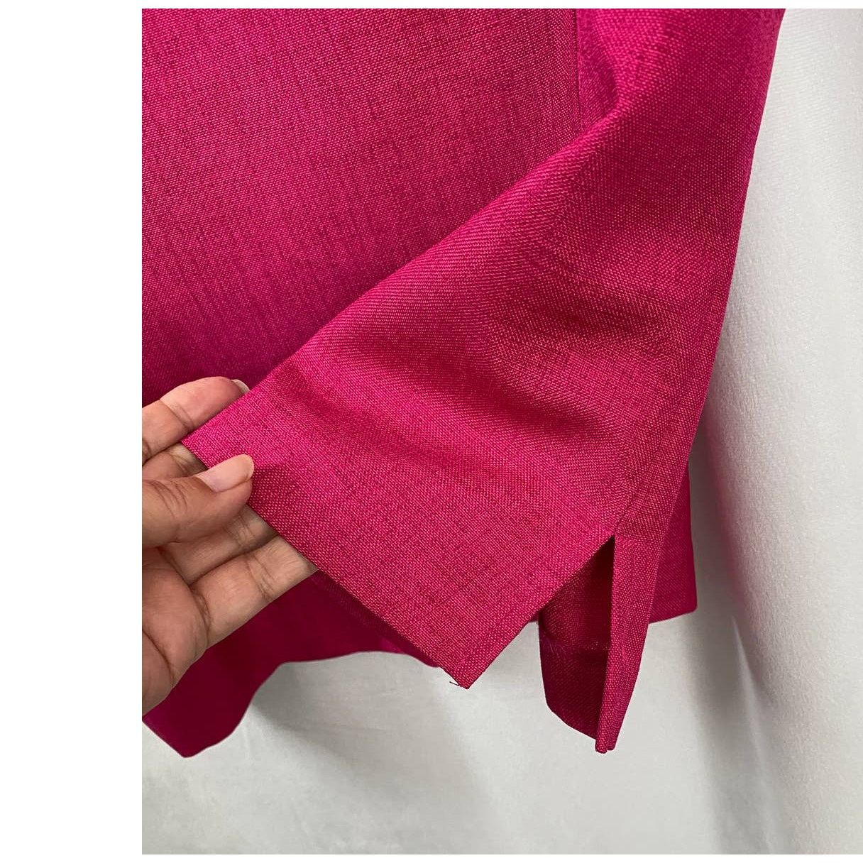 Other Draper's & Damon's Hot Pink Round Collar Top Petite Large Size L / US 10 / IT 46 - 4 Thumbnail