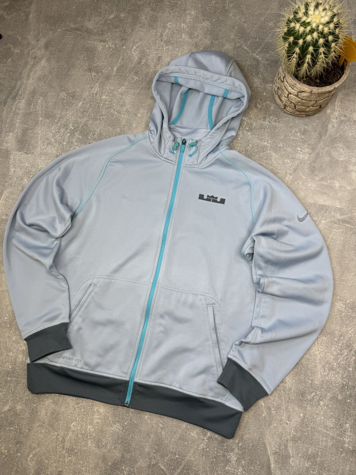 Nike Nike x LeBron James Basketball Warmup Zip Hoodie Size US M / EU 48-50 / 2 - 1 Thumbnail