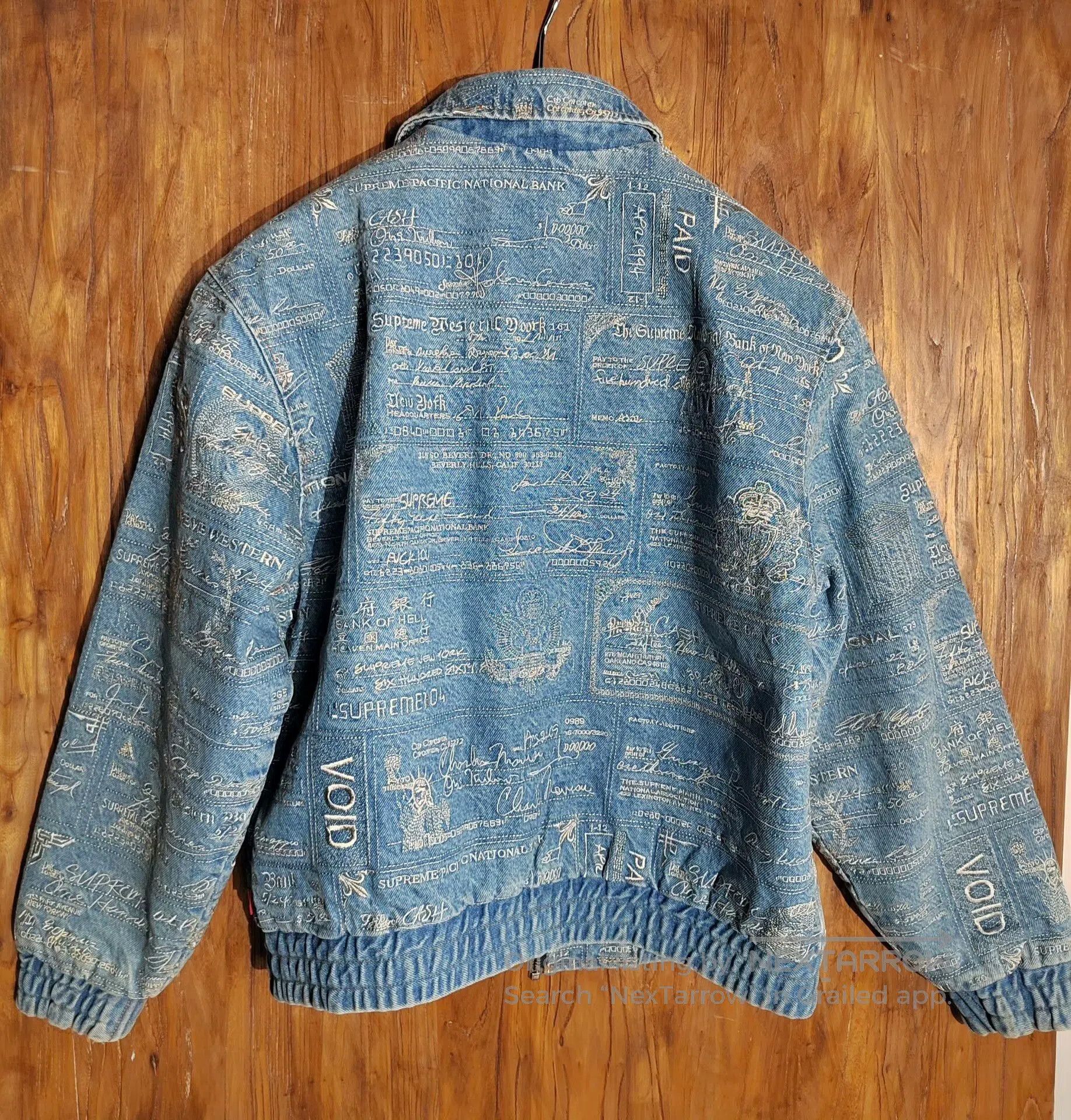 Supreme Supreme Denim Jacket with Embroidery. Size US S / EU 44-46 / 1 - 6 Thumbnail