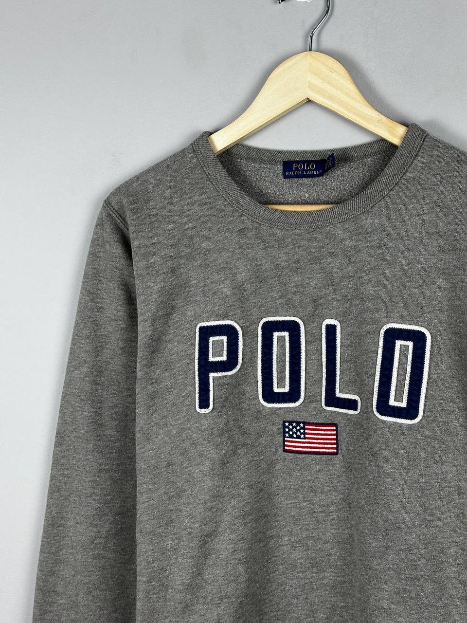 Polo Ralph Lauren Polo Ralph Lauren USA Flag Big Logo Sweatshirt Size XL / US 12-14 / IT 48-50 - 3 Thumbnail