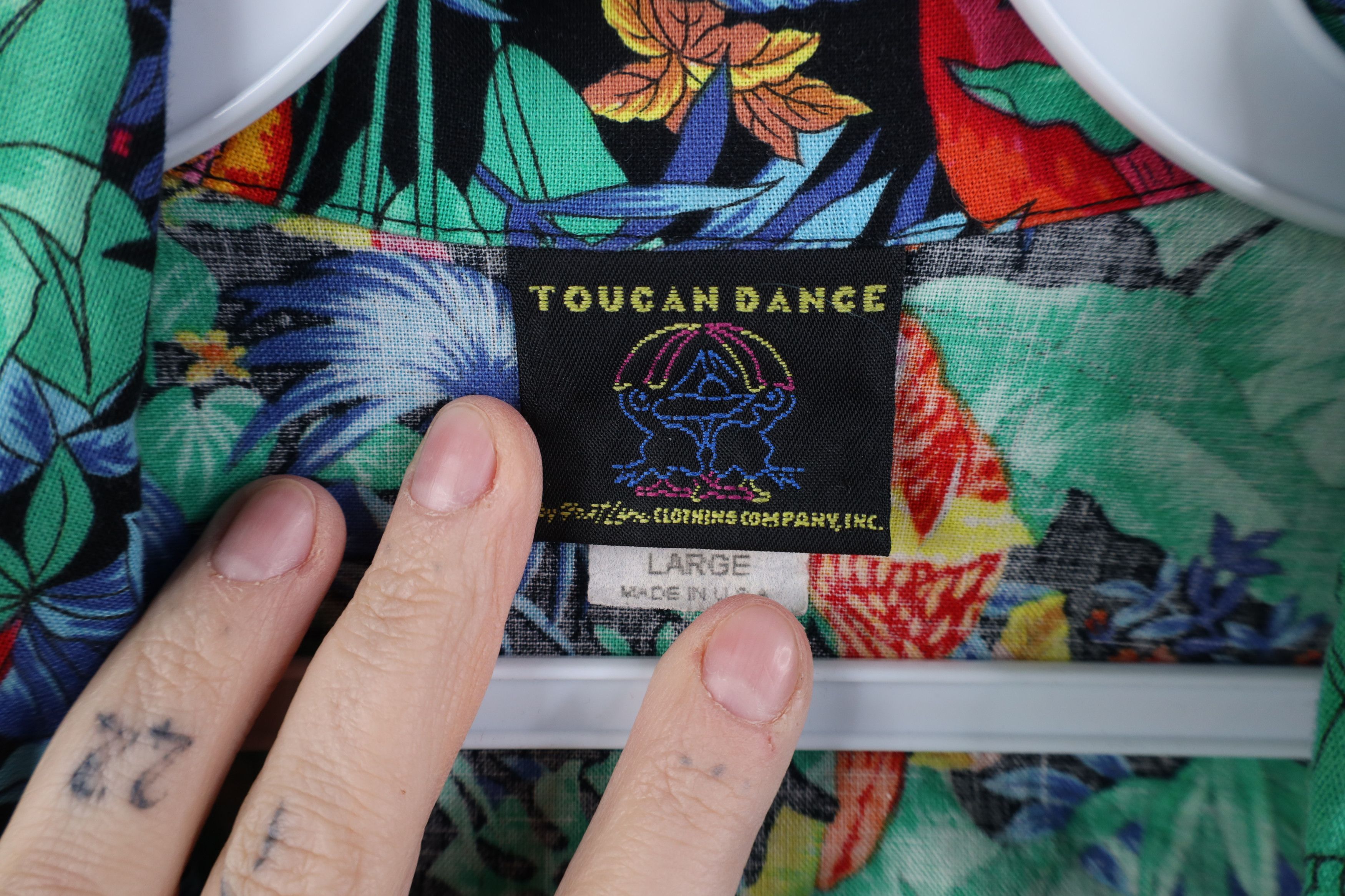 Vintage Vintage 80s 90s Tom Selleck Hawaiian Camp Button Shirt USA Size US L / EU 52-54 / 3 - 7 Thumbnail