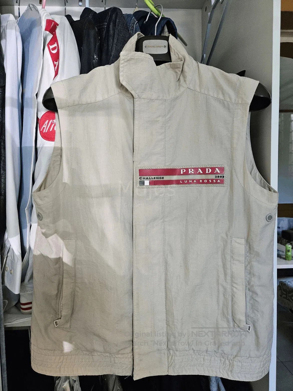 Prada Prada Sports Red Label Luna Rossa 03SS Vest. Size US S / EU 44-46 / 1 - 1 Thumbnail