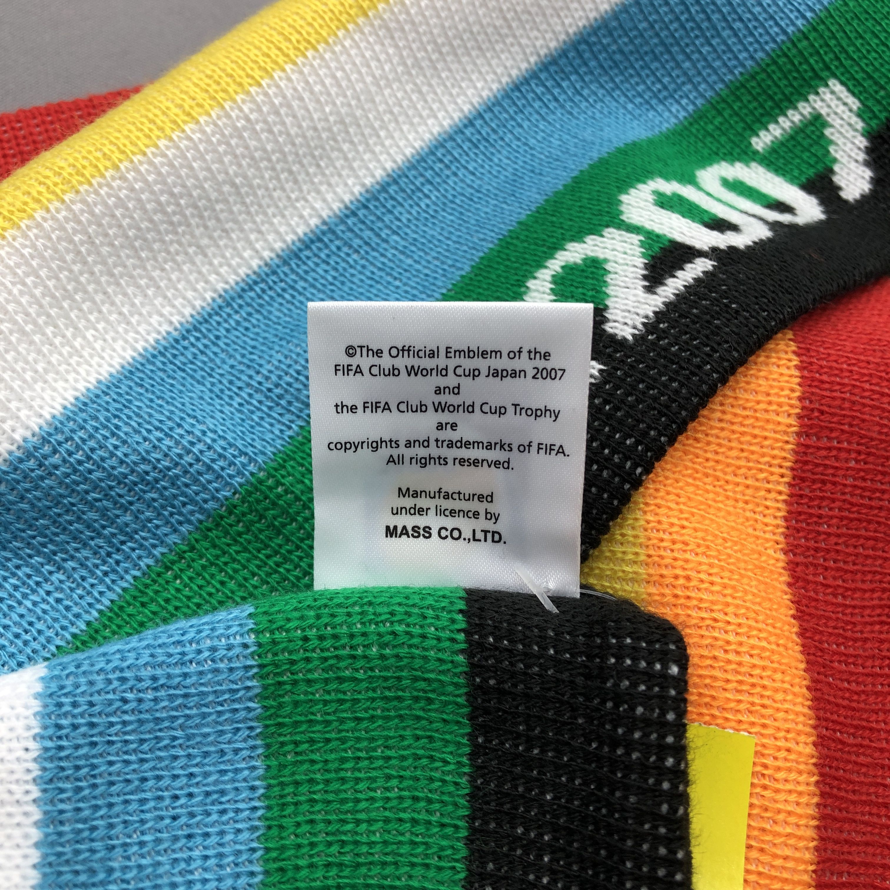 Vintage Vintage Fifa Japan 2007 Scarf Muffler Knitted Wool Scarves Size ONE SIZE - 7 Thumbnail