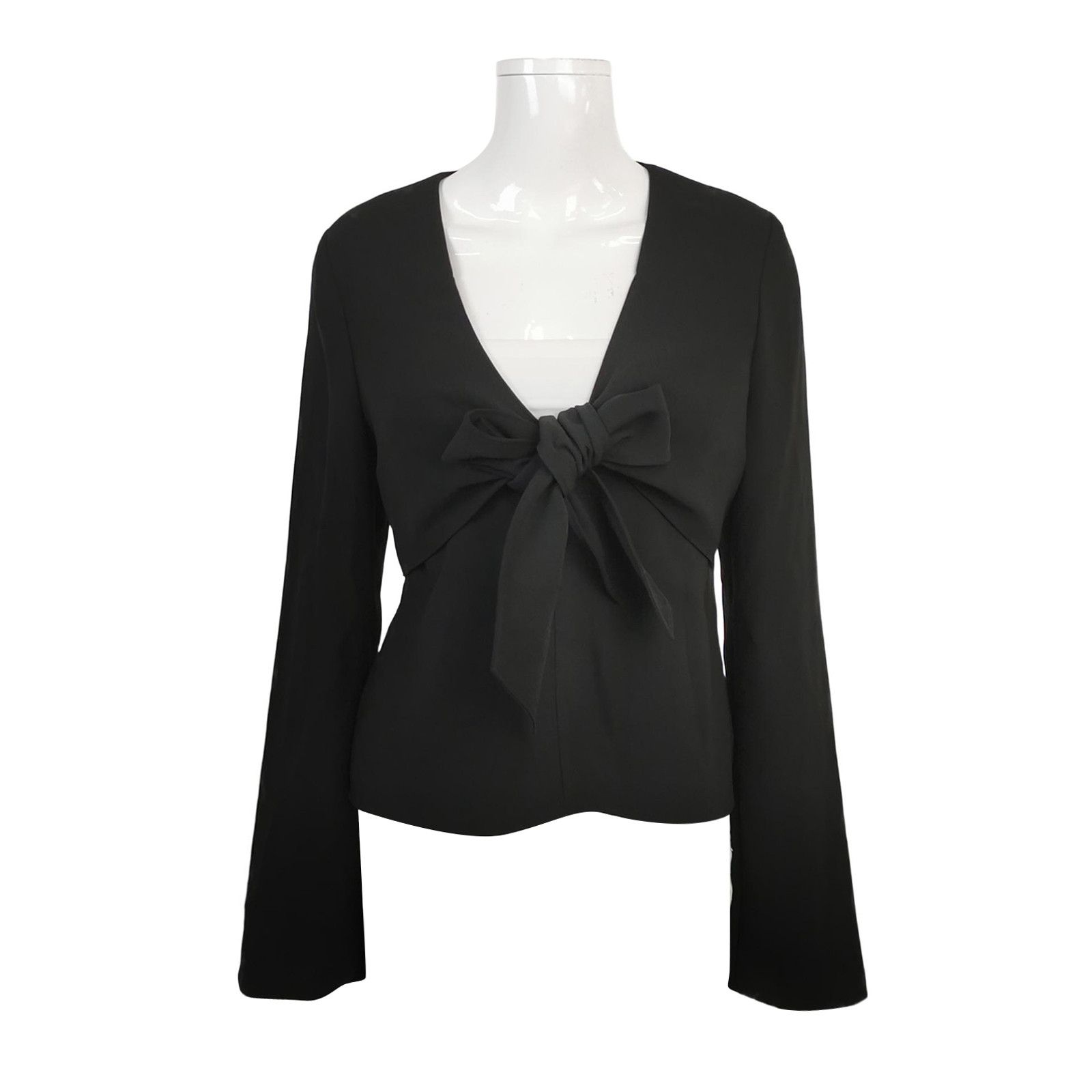 T by Alexander Wang T by Alexander Wang Bow Detail Blouse Size 4 Size S / US 4 / IT 40 - 1 Thumbnail