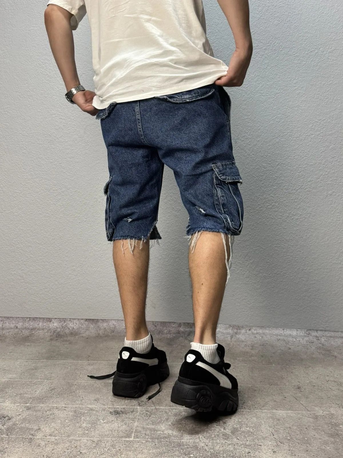 Tommy Jeans Vintage Cargo Bontage Shorts Tornado Mart Jack Cactus japan Size US 32 / EU 48 - 4 Thumbnail