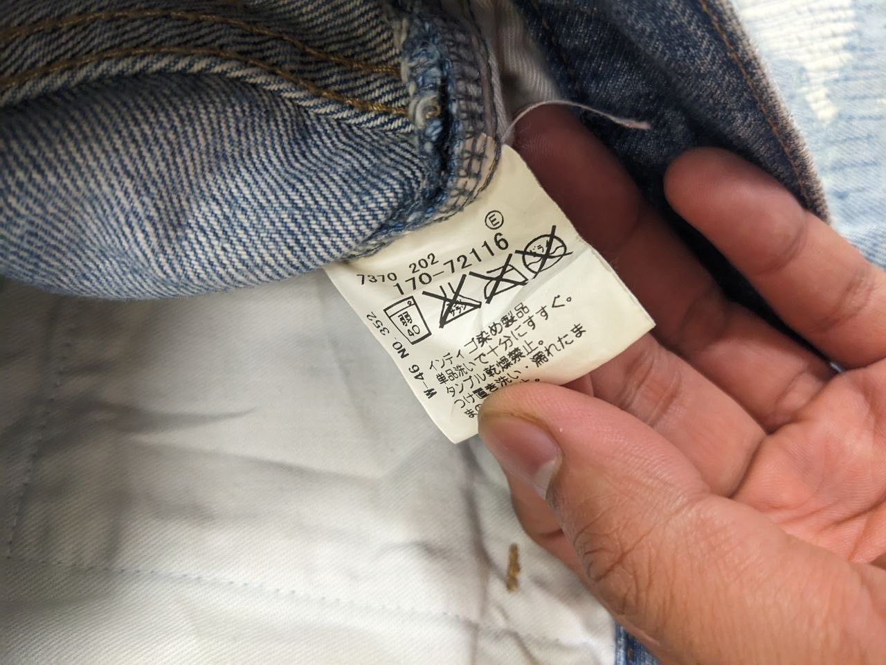 Takeo Kikuchi BLUE FADED RARE TAKEO KIKUCHI DISTRESSED JEANS Size US 32 / EU 48 - 6 Thumbnail