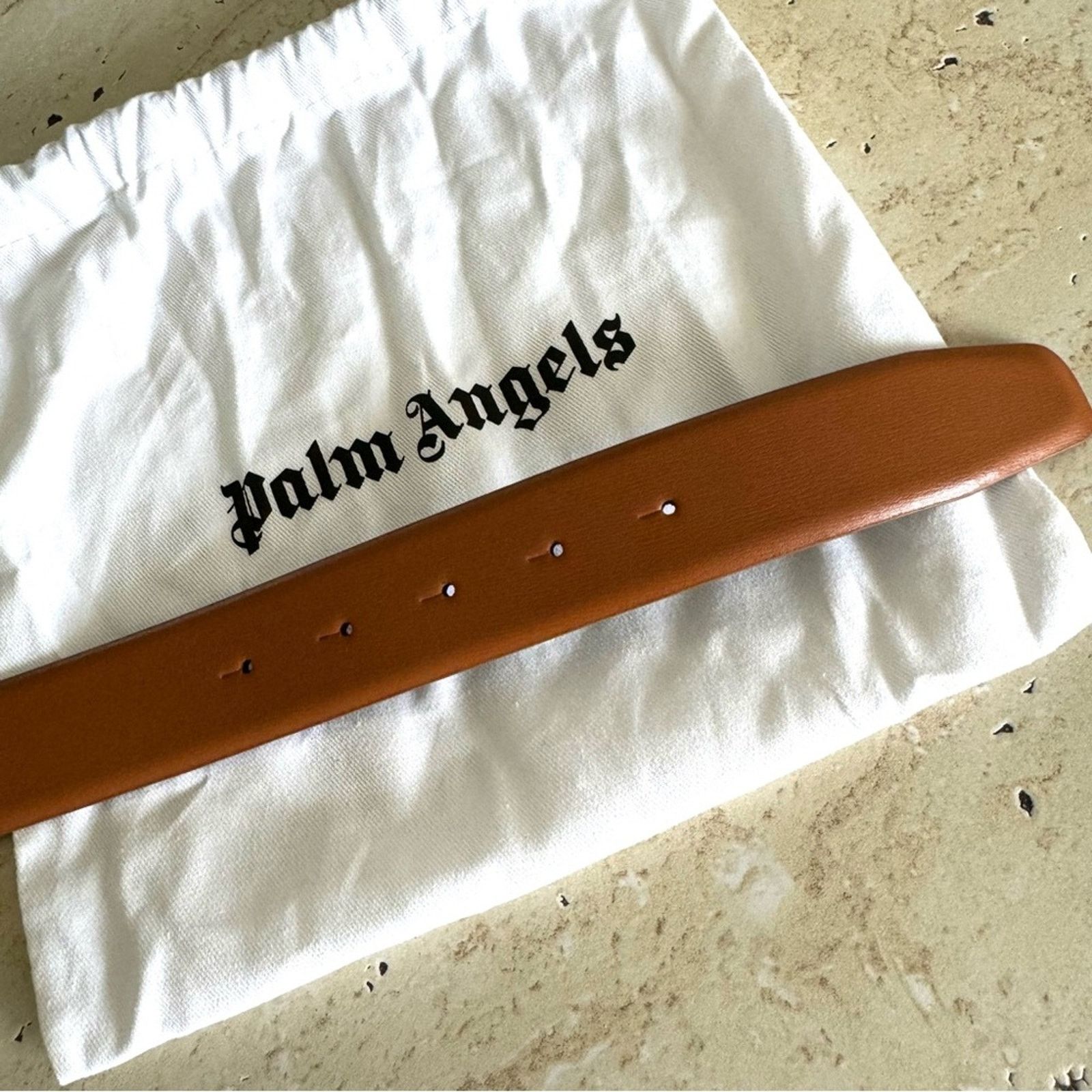 Palm Angels New! PALM ANGELS Palm Belt, Size 70, Authentic Size ONE SIZE - 12 Thumbnail
