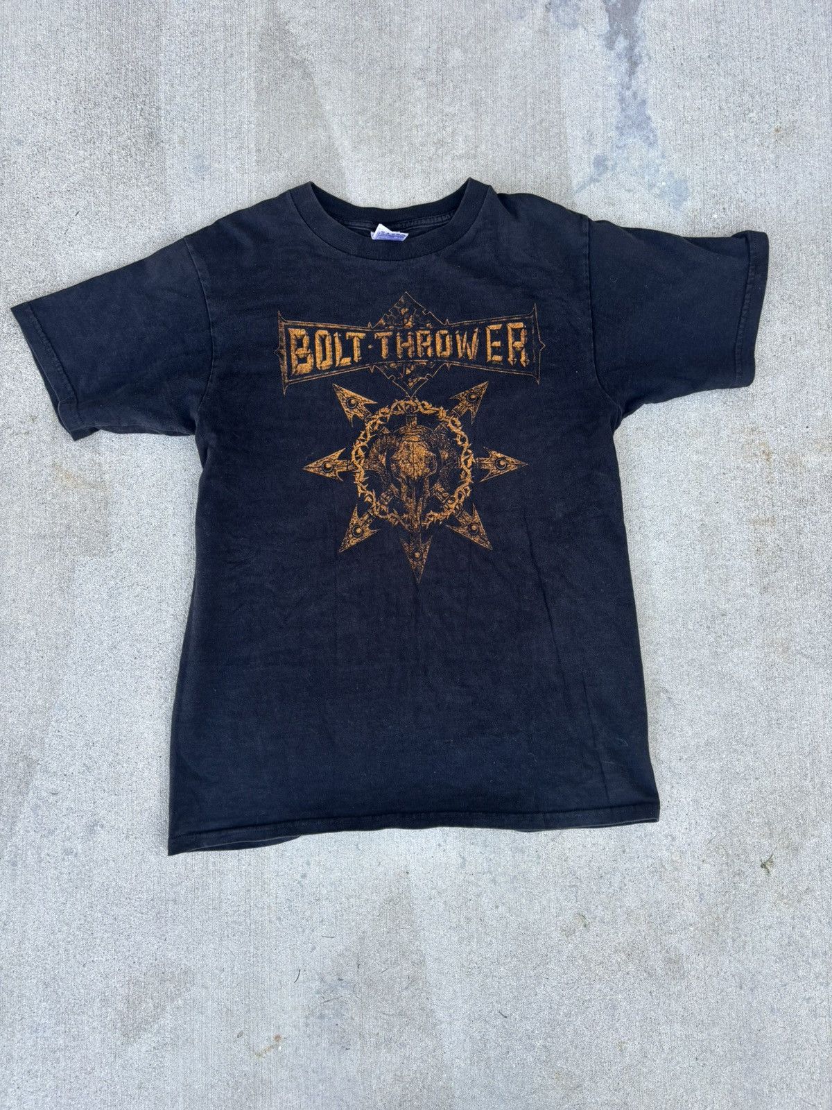 Band Tees Vintage 90s Bolt Thrower T Shirt Size US M / EU 48-50 / 2 - 1 Thumbnail