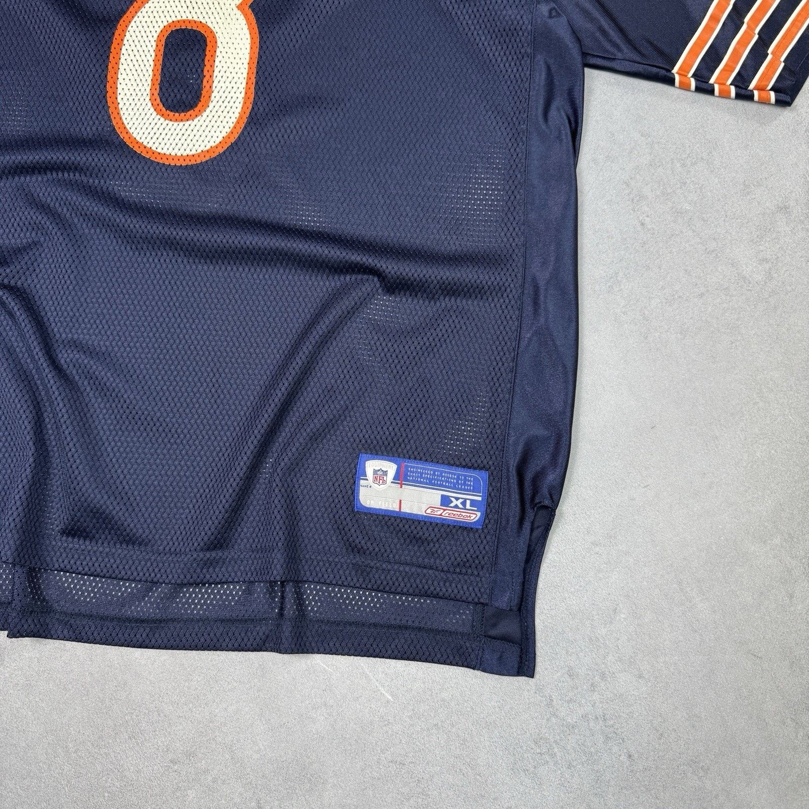 Reebok Chicago Bears Football NFL Shirt Jersey #8 Rex Grossman Size US XL / EU 56 / 4 - 10 Thumbnail
