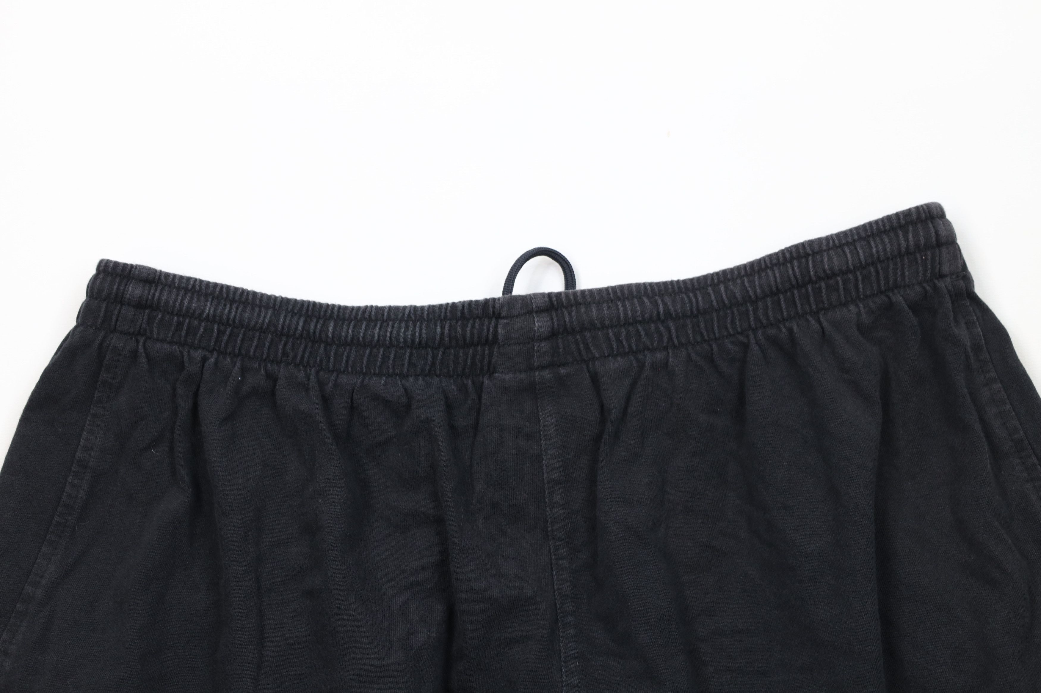 Reebok Vintage 90s Reebok Logo Above Knee Shorts Black Cotton Size US 36 / EU 52 - 10 Thumbnail