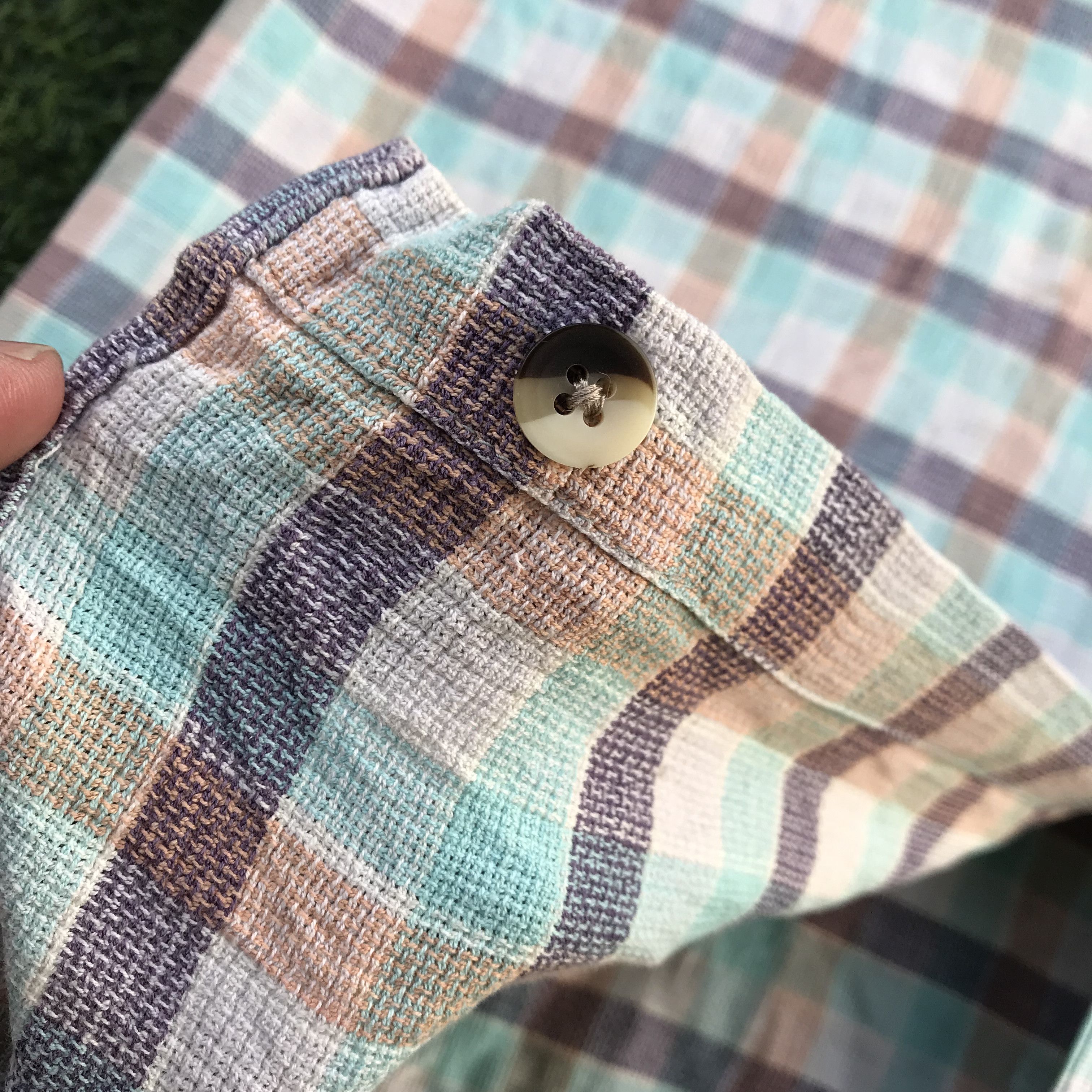 High Sierra × Sierra Designs High Sierra Button Up outdoor mountain casual Shirt short Size US L / EU 52-54 / 3 - 12 Thumbnail