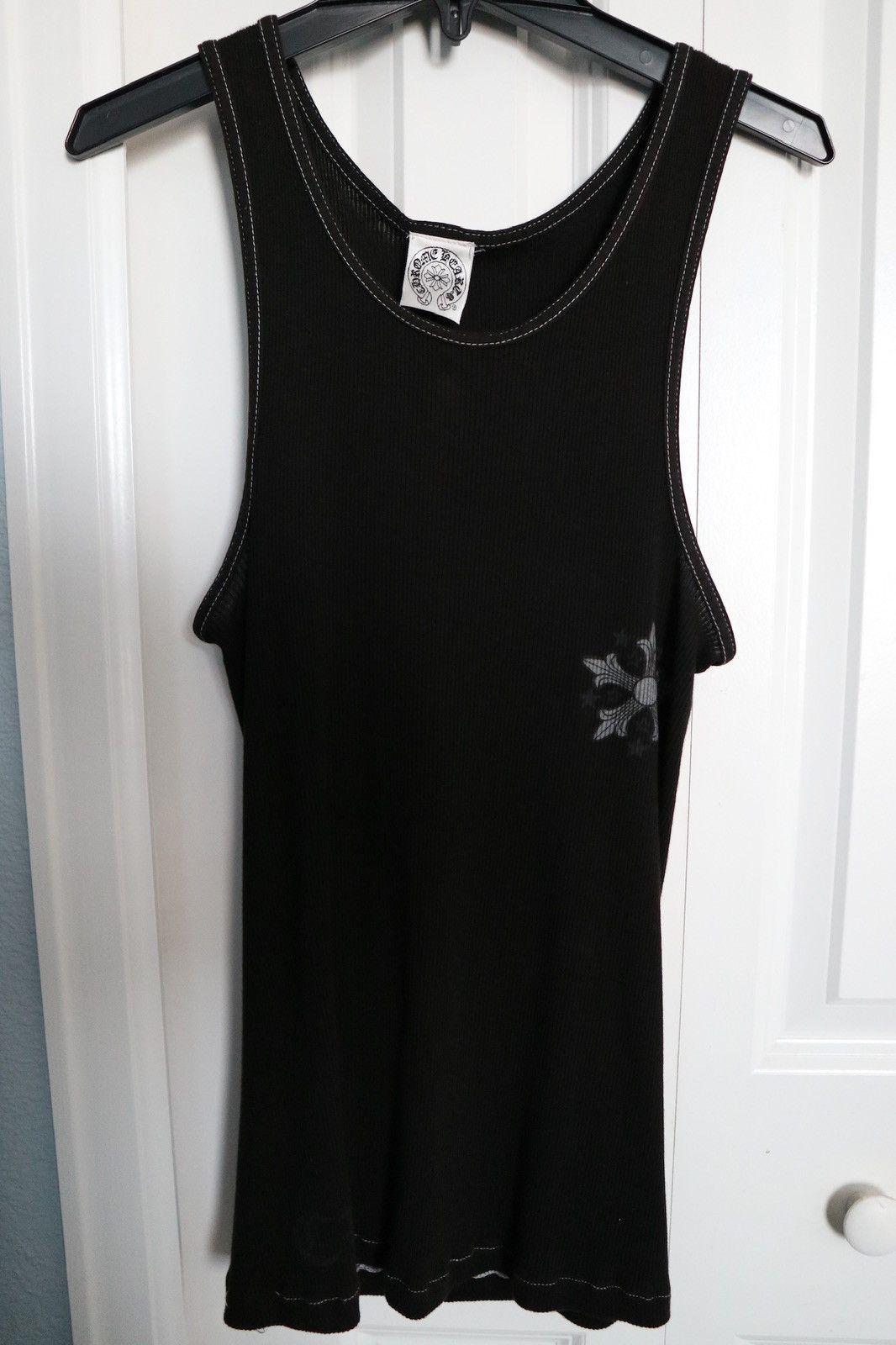 Chrome Hearts Silver Star Tank Top