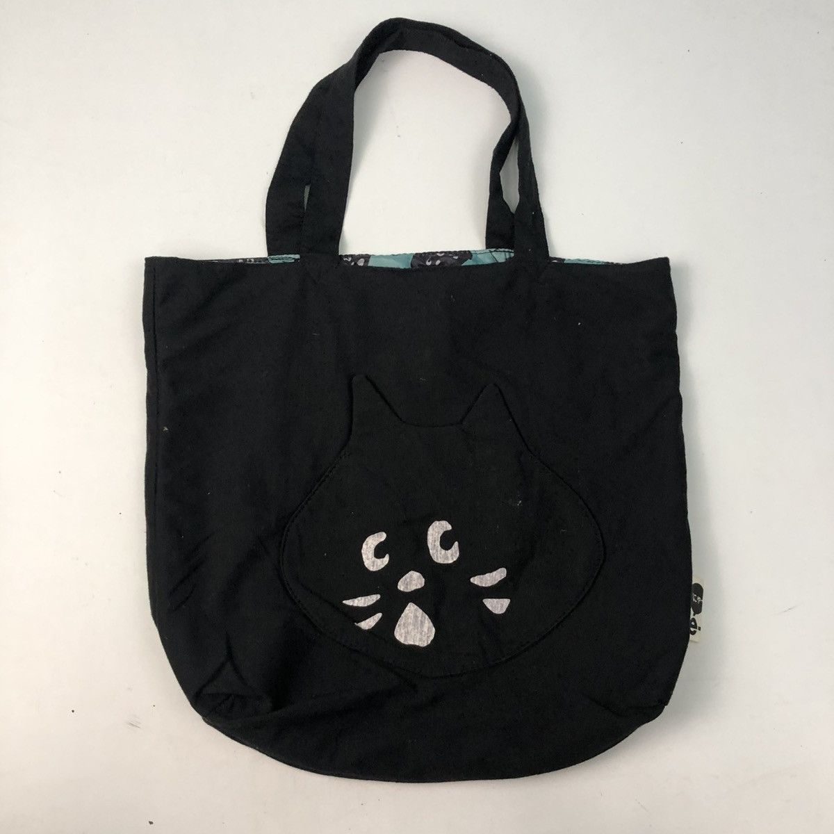Ne-Net ‼️YES‼️ NE-NET CAT BIG LOGO REVESIBLE TOTE BAG Size ONE SIZE - 1 Thumbnail