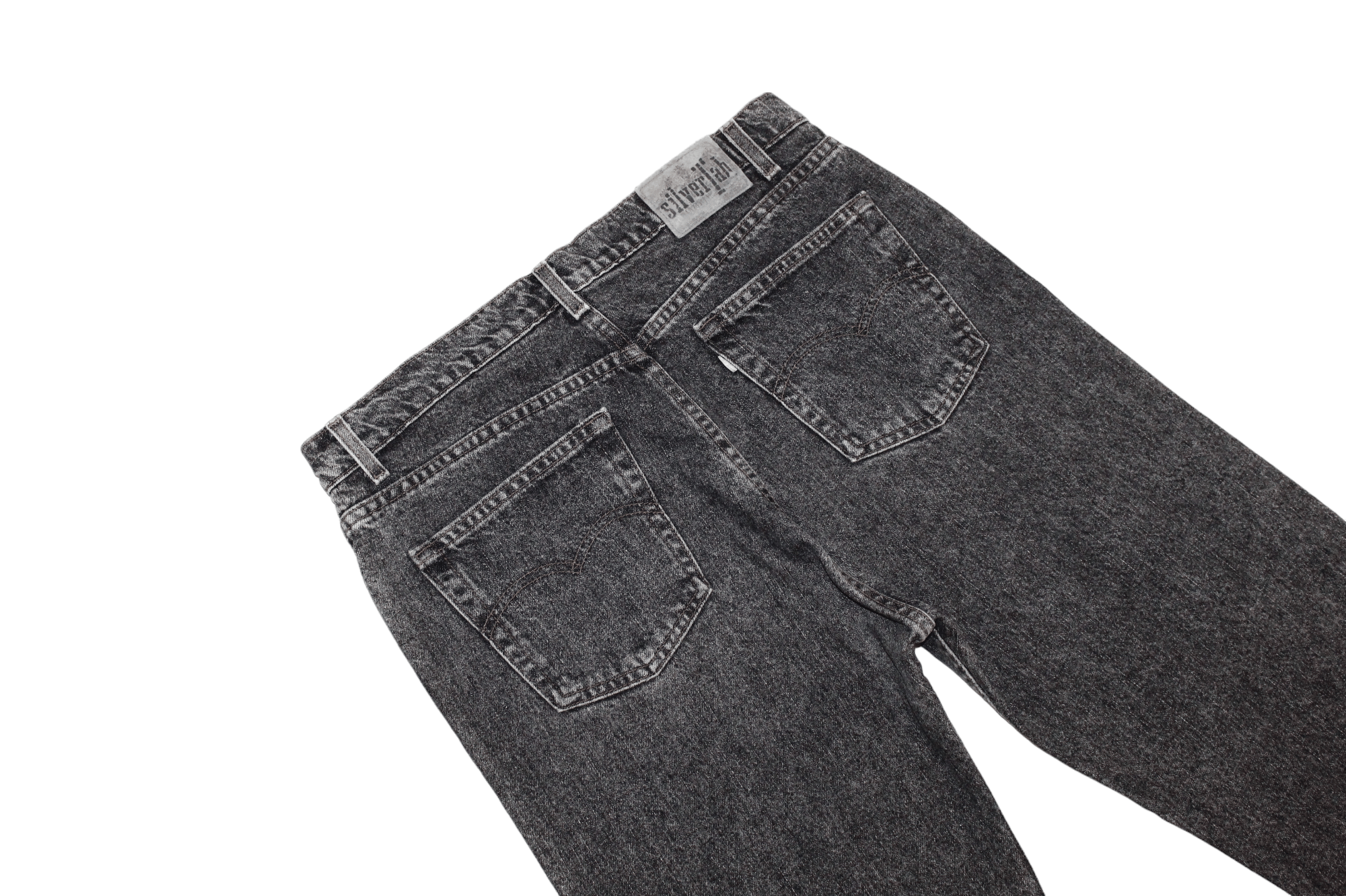 Levi's RARE🔥'93 Levi's SilverTab 549 Baggy Stonewash Black Jeans Size US 37 - 7 Thumbnail