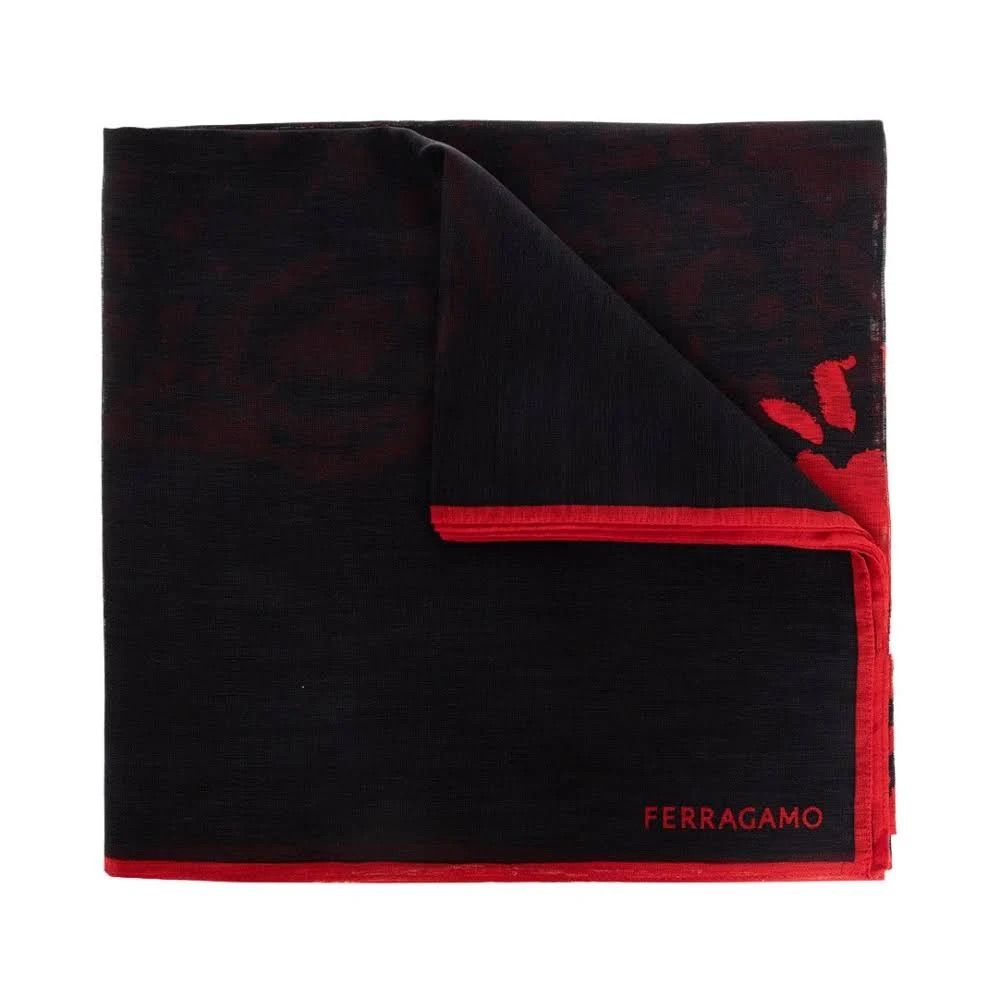 Salvatore Ferragamo o1s1rm1024 Size: 90x90 Cm / Scarf in Multicolor Size ONE SIZE - 3 Thumbnail