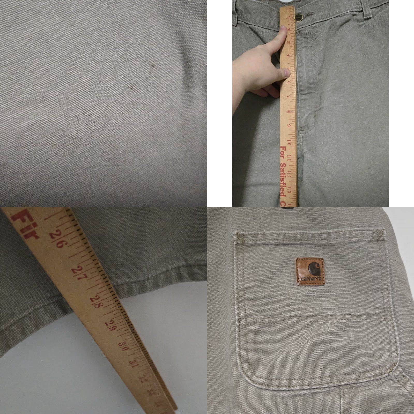 Carhartt VINTAGE Carhartt Workwear Pants Mens 42 x 30 Carpenter Dungaree Fit Read Size US 42 / EU 58 - 8 Thumbnail