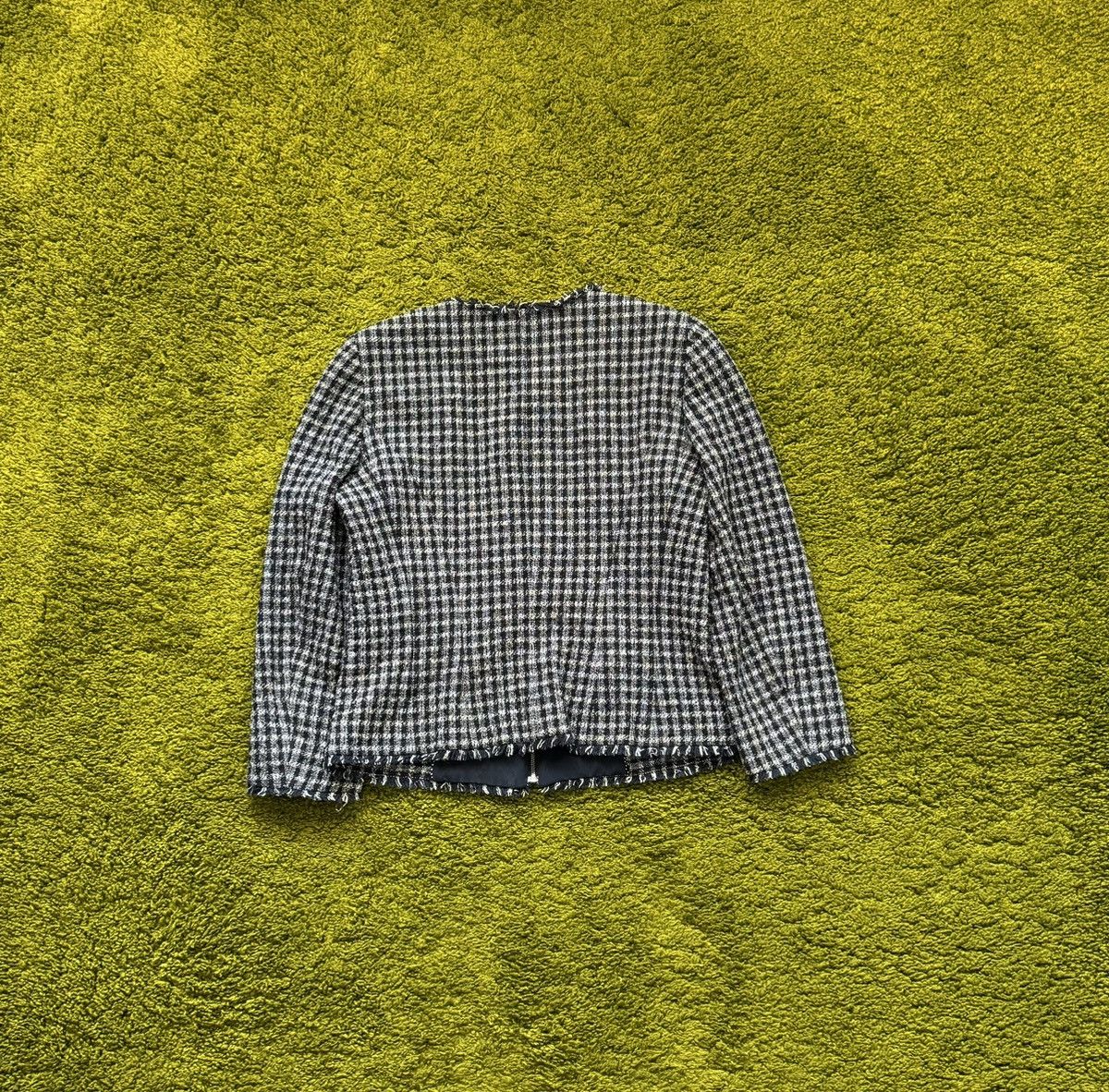 Designer × Max Mara × Weekend Max Mara Max Mara Weekend tweed blazer jacket Size L / US 10 / IT 46 - 2 Thumbnail