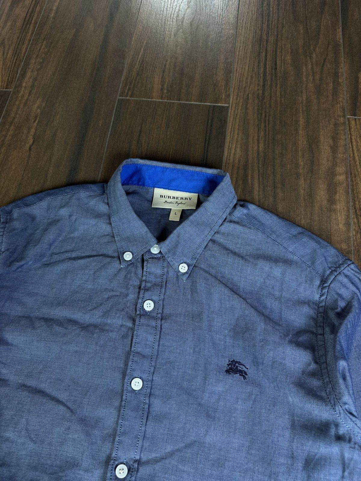 Burberry Burberry Shirt Button Up Size US L / EU 52-54 / 3 - 2 Thumbnail