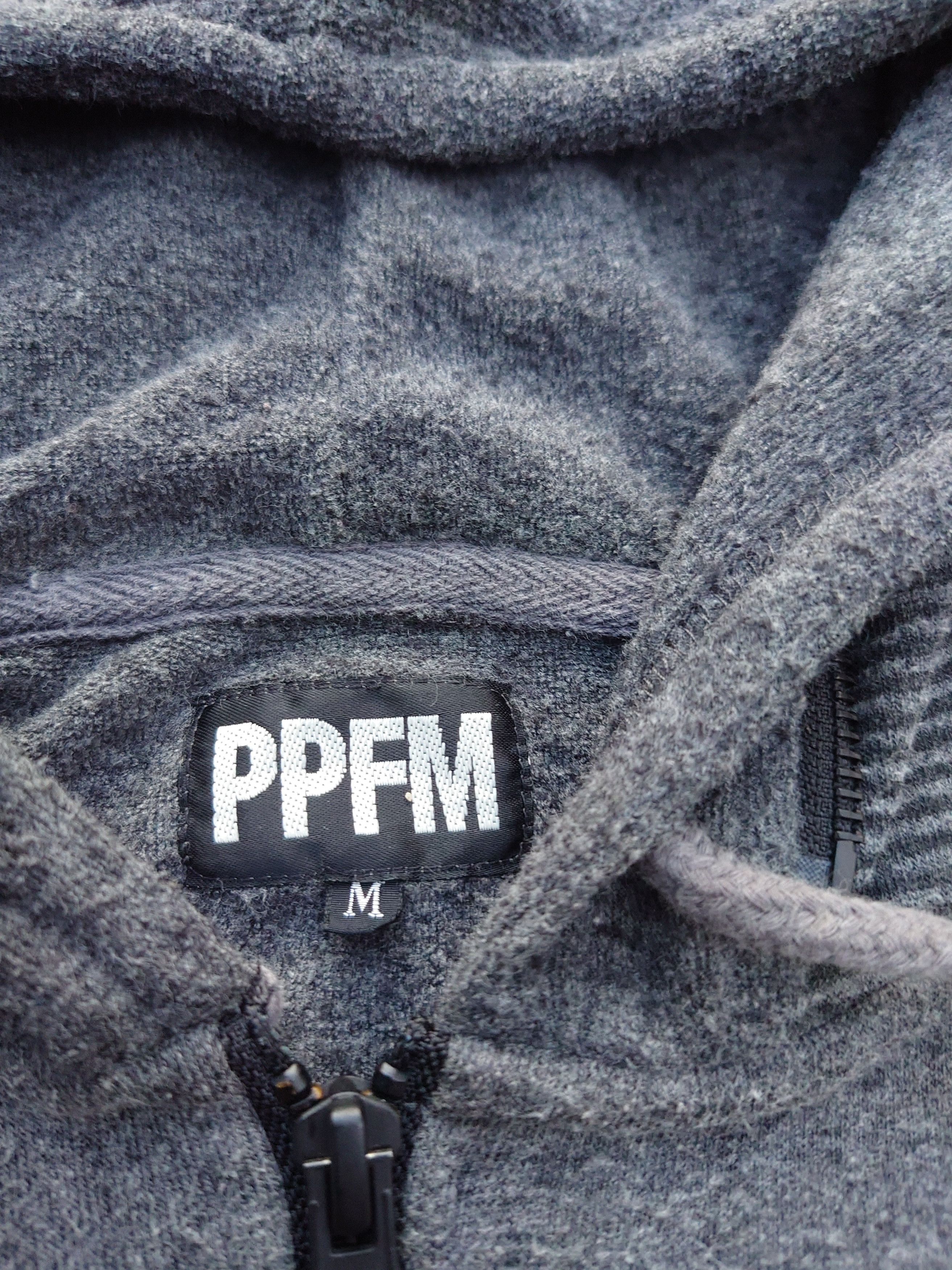 PPFM PPFM Archival Grey Graphic Hoodie Size US M / EU 48-50 / 2 - 3 Thumbnail
