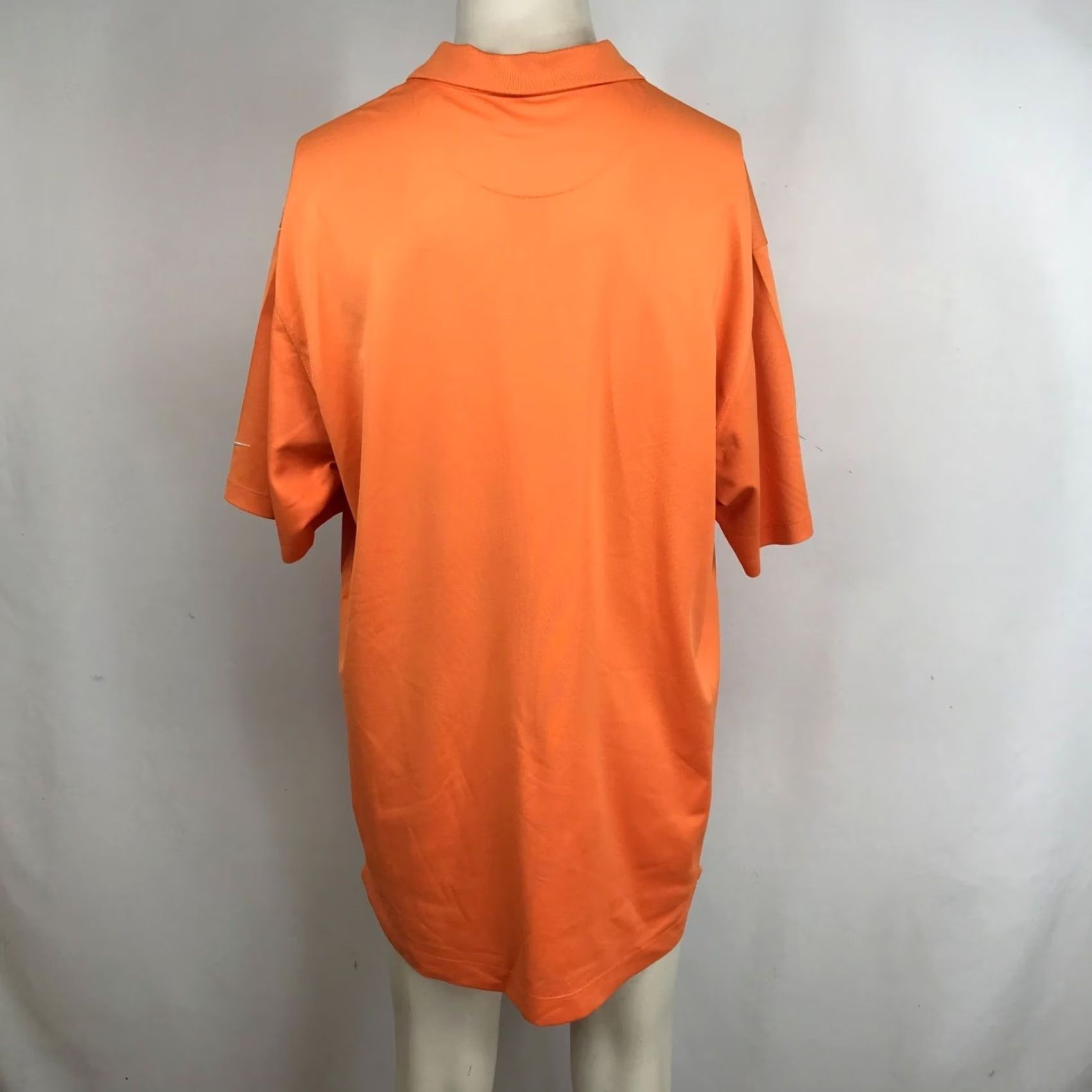 Nike Nike Golf Shirt Orange Polyester Short Sleeve Collared Mens XL Size US XL / EU 56 / 4 - 5 Thumbnail