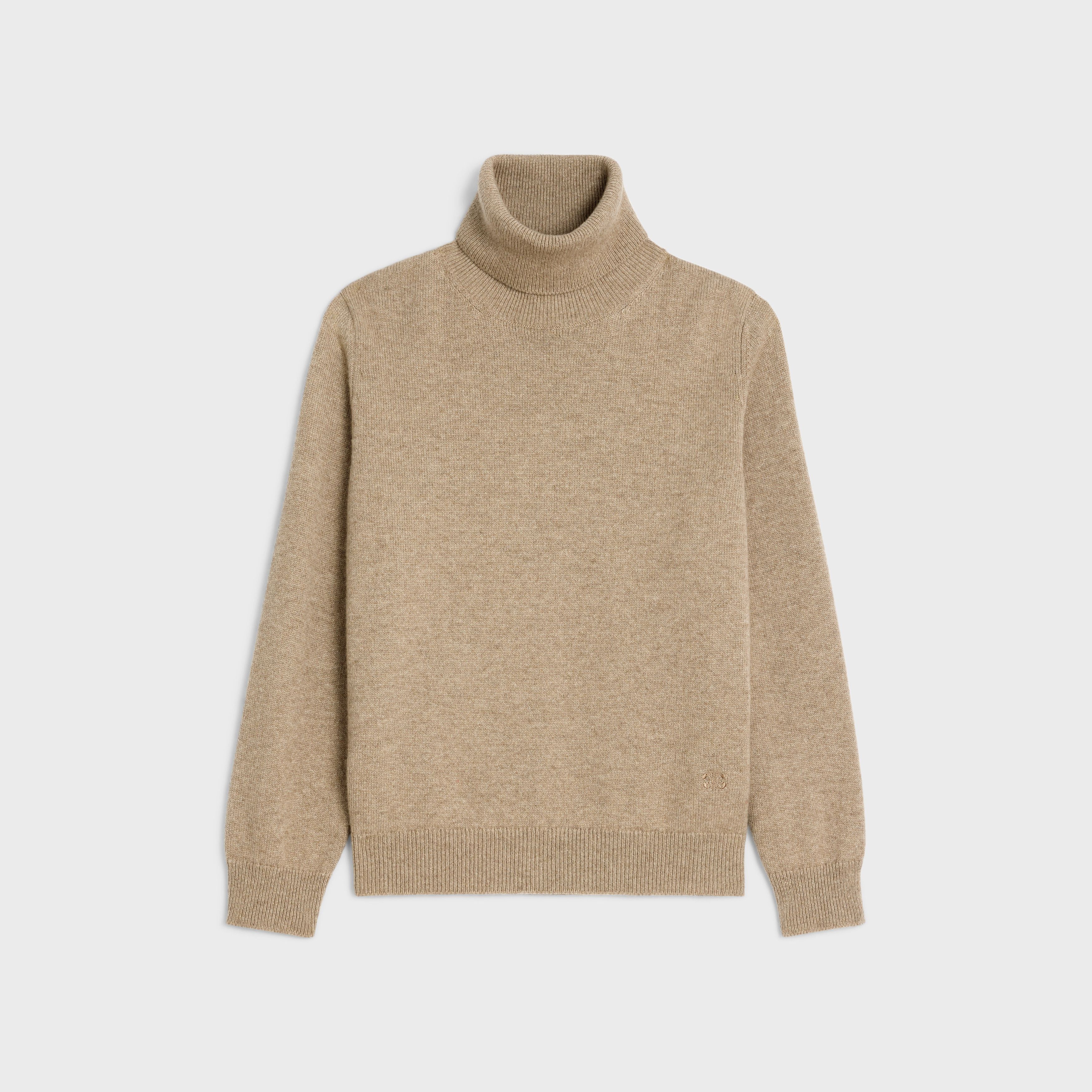turtleneck sweater in scottish cashmere