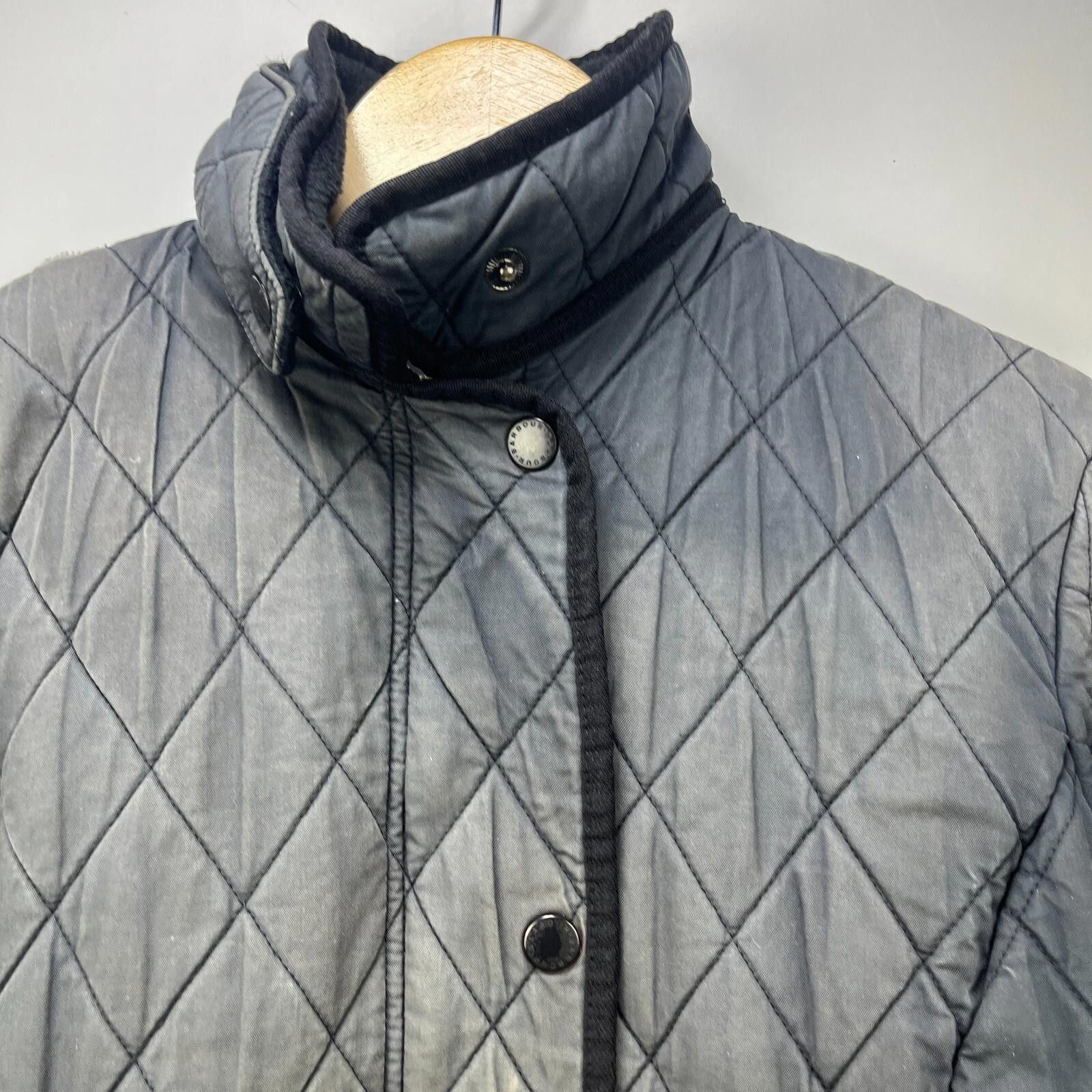 Barbour Vintage Barbour Sun Faded Quilted Jacket Womens USA 4 Size S / US 4 / IT 40 - 3 Thumbnail