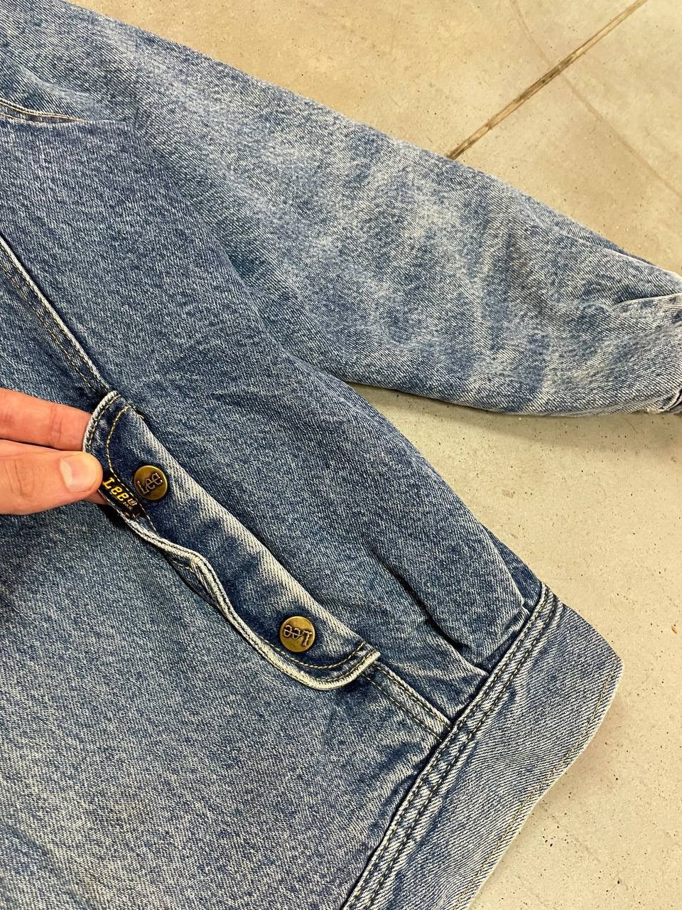 Lee 80’s Vintage Lee Sherpa Denim Jacket Size US M / EU 48-50 / 2 - 7 Thumbnail