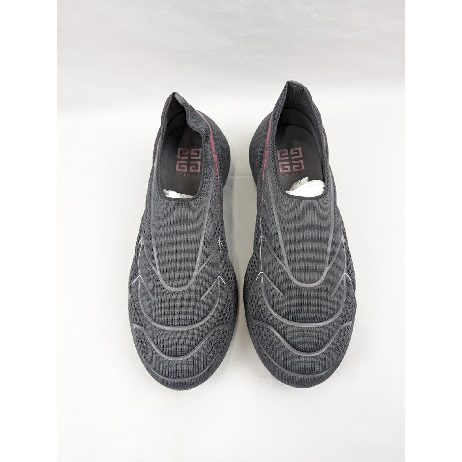 Givenchy o1rshd1 TK-360 Plus Sneakers in Grey/Red Size US 10 / EU 43 - 15 Thumbnail