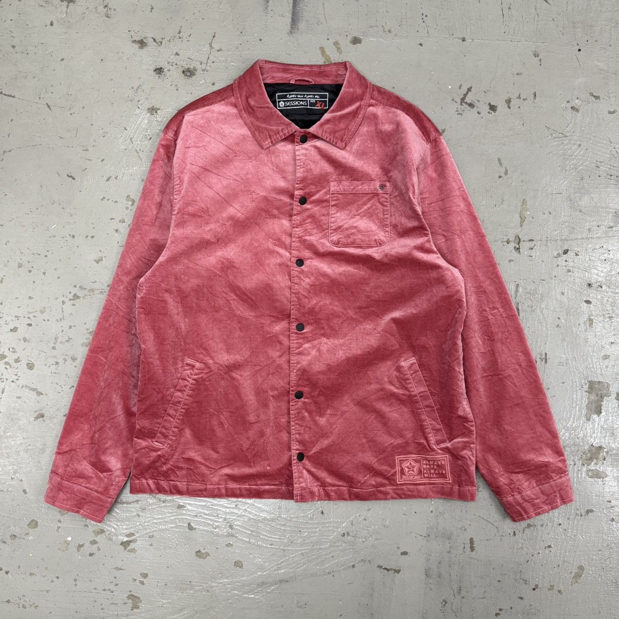 Sessions Vintage Sessions Velvet Coach Jacket Size US XL / EU 56 / 4 - 1 Thumbnail