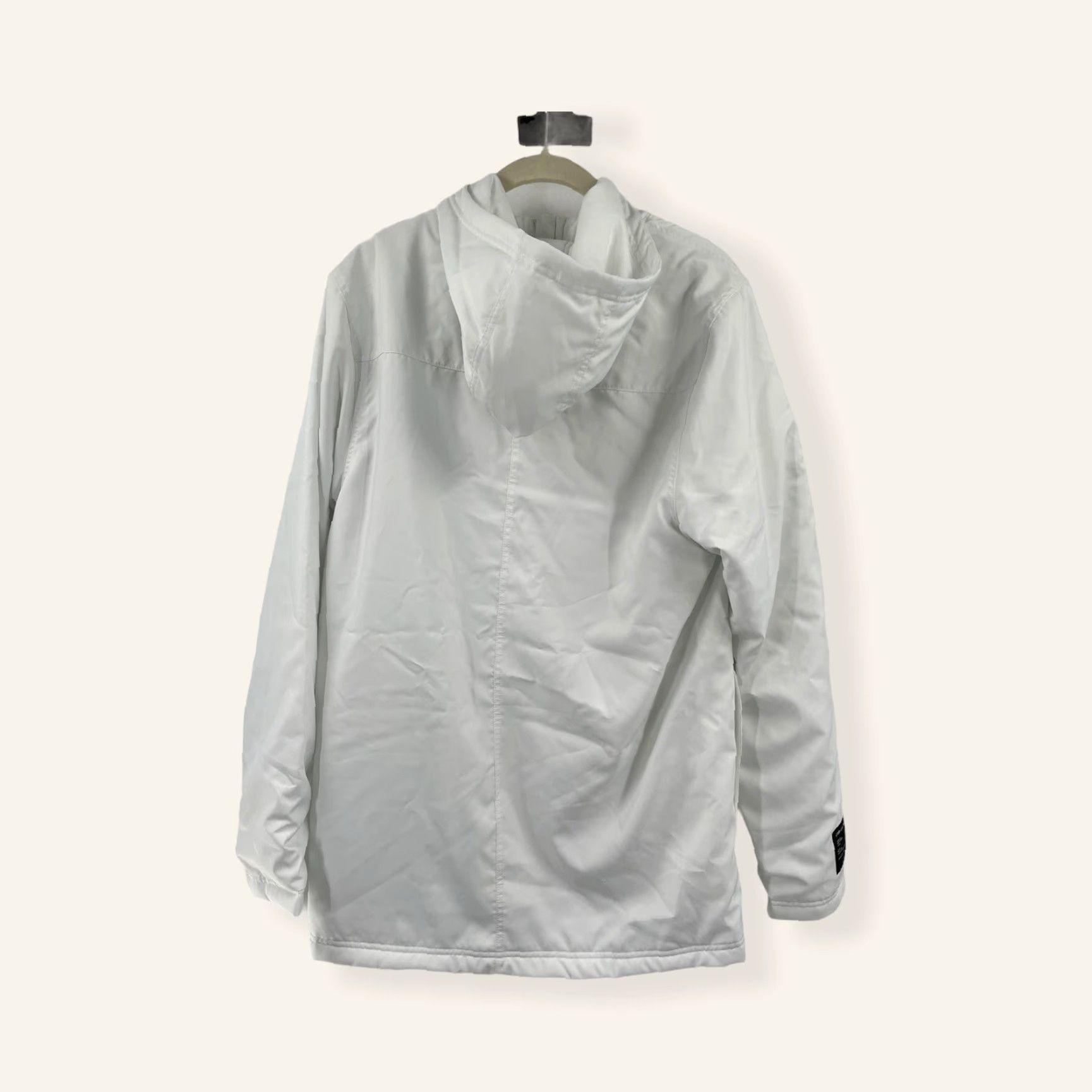 Nike Nike Basketball Jacket Mens Small White CK6771-121 Protect Therma Water Resistant Full Zip Hooded Pockets Wind-Resistant Moisture Wicking Size US S / EU 44-46 / 1 - 2 Thumbnail